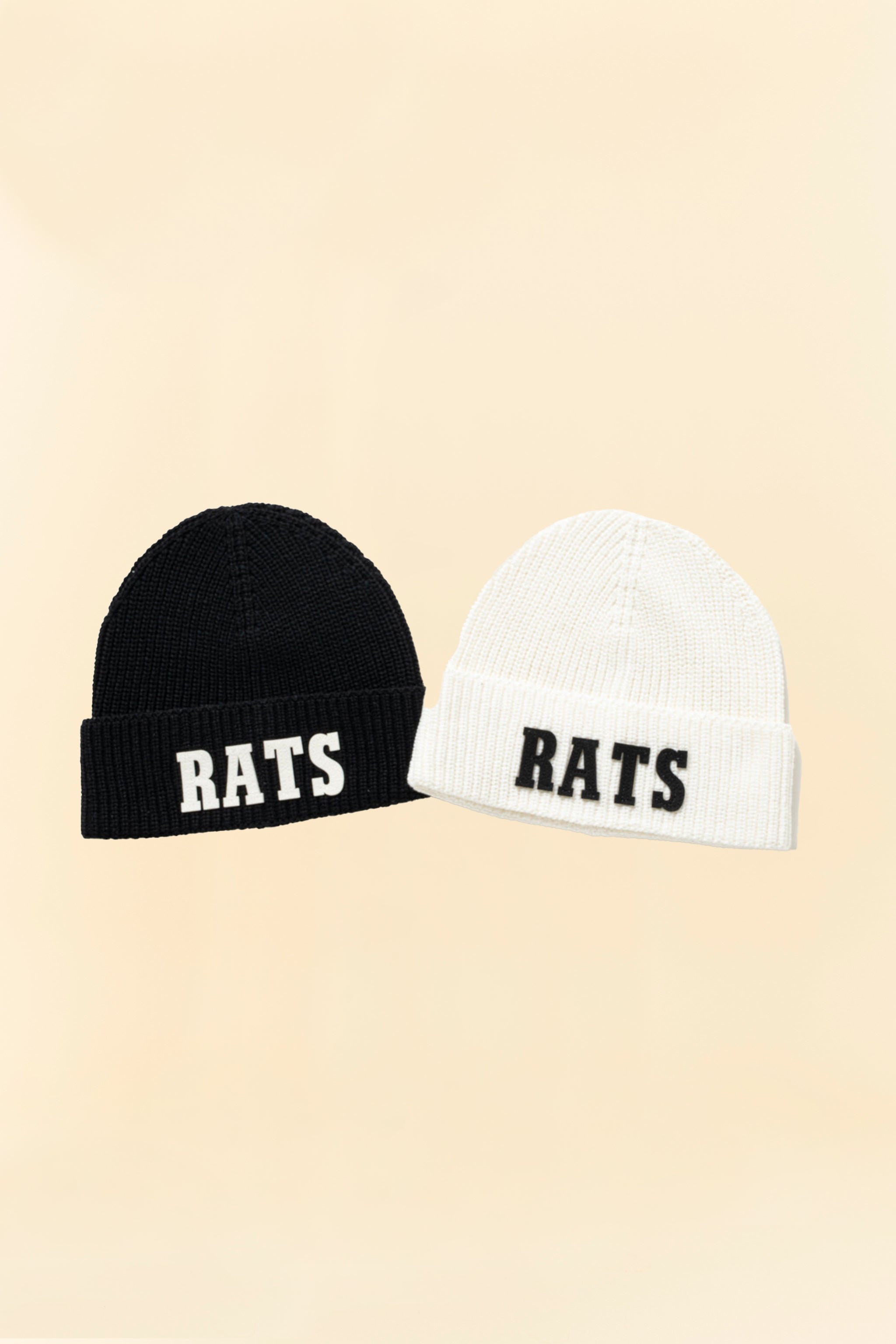 Rats Knit Cap - Black