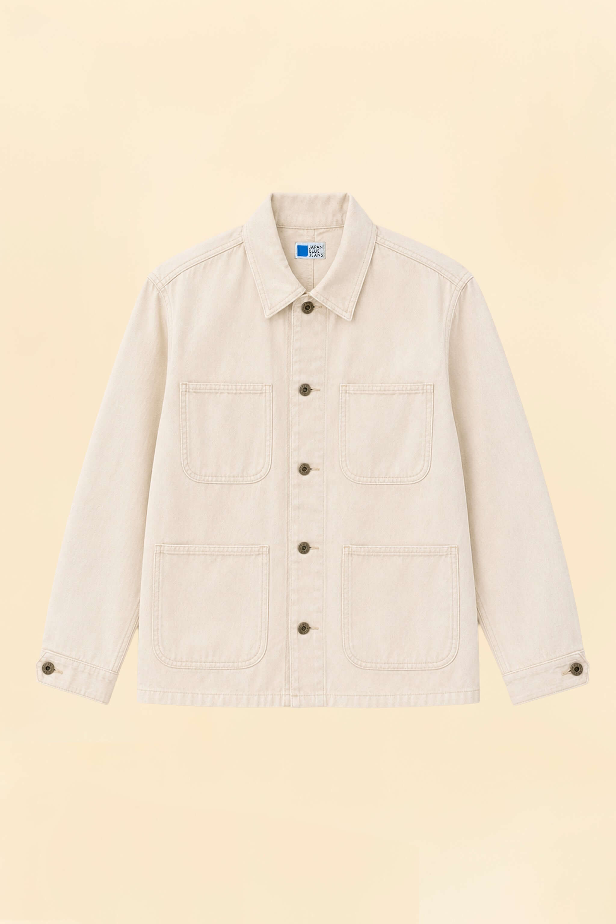 Japan Blue Jeans Organic Drill Coverall Jacket - Natural