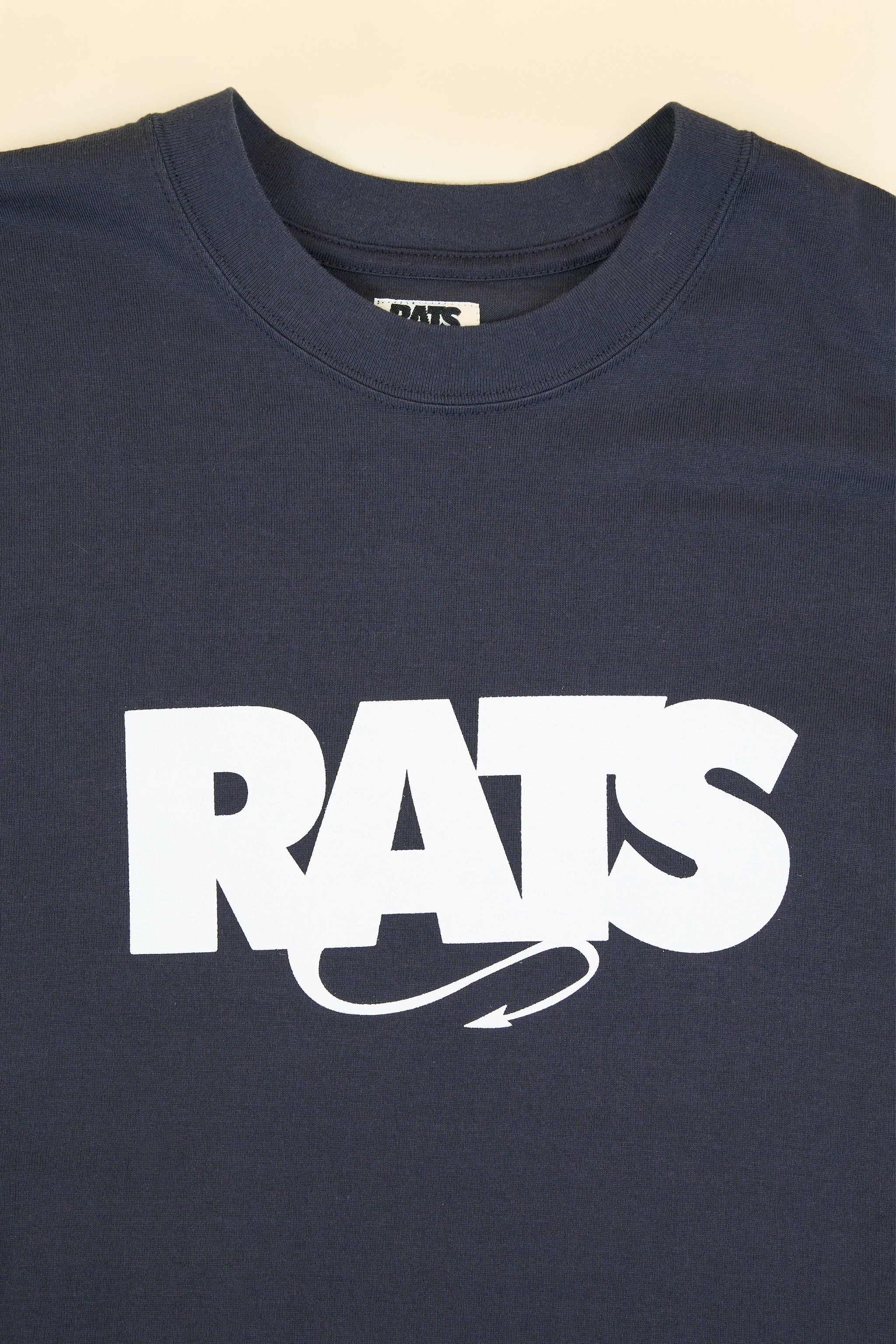 Rats Box Logo T-Shirt - Charcoal