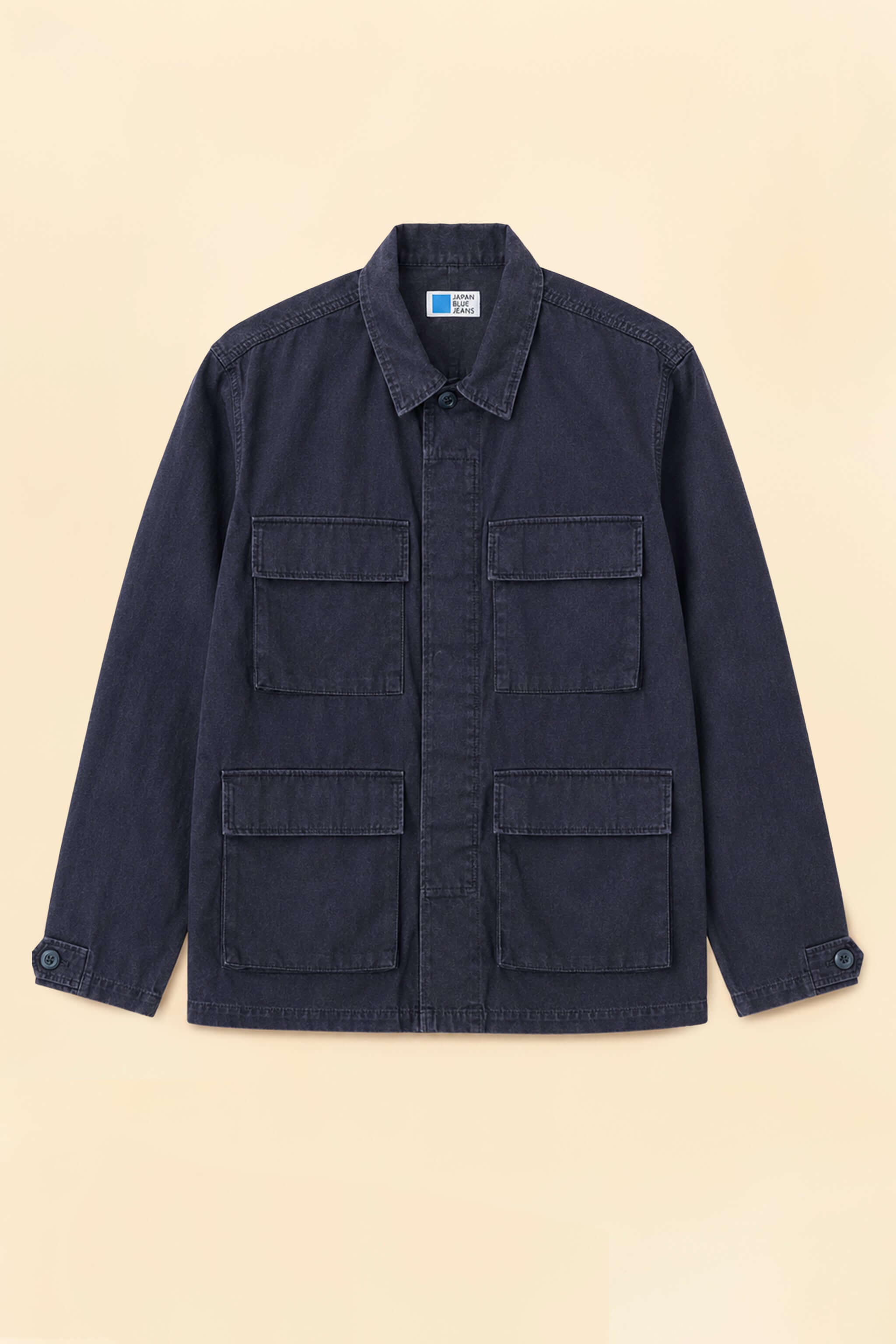 Japan Blue Jeans Sulphur Dyed Fatigue Jacket - Navy