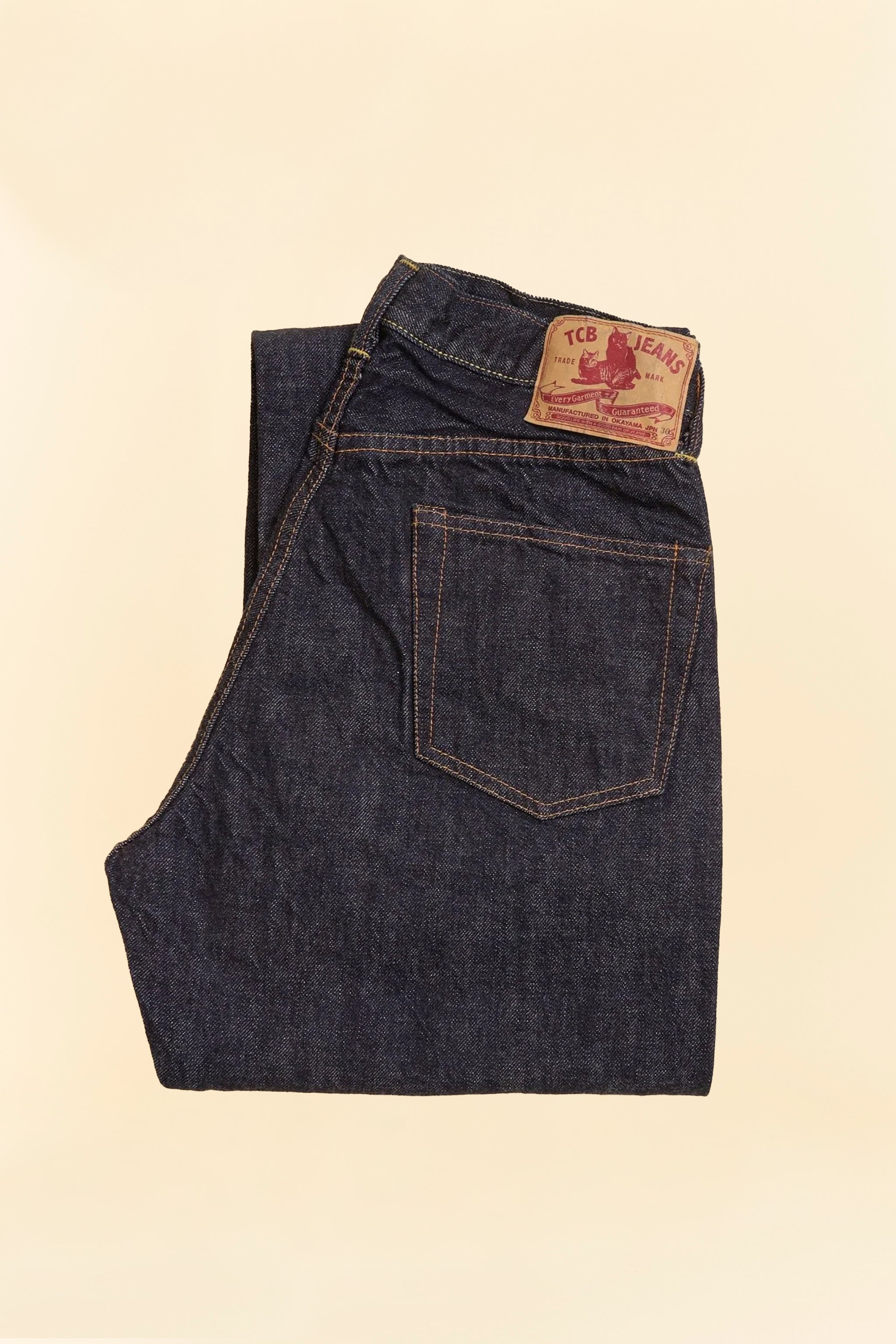 TCB Jeans 50's XX Mid Rise Straight Denim - 13.5oz – URAHARA