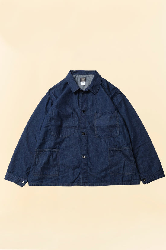 POST O'ALLS USMC 1930s Utility Jacket - Dark Indigo