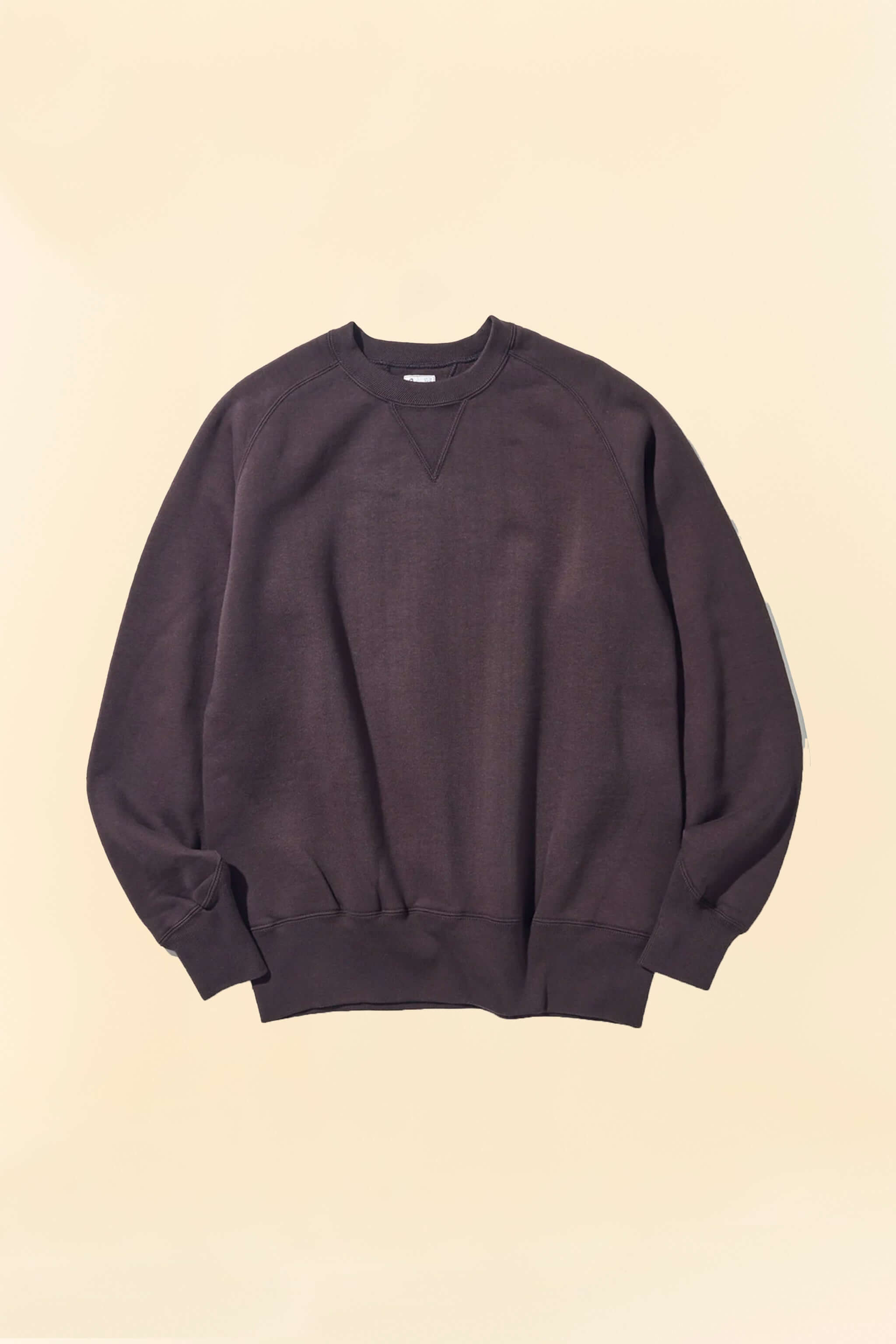 Pherrow’s Loopwheel Raglan Sweatshirt - Sulphar Black