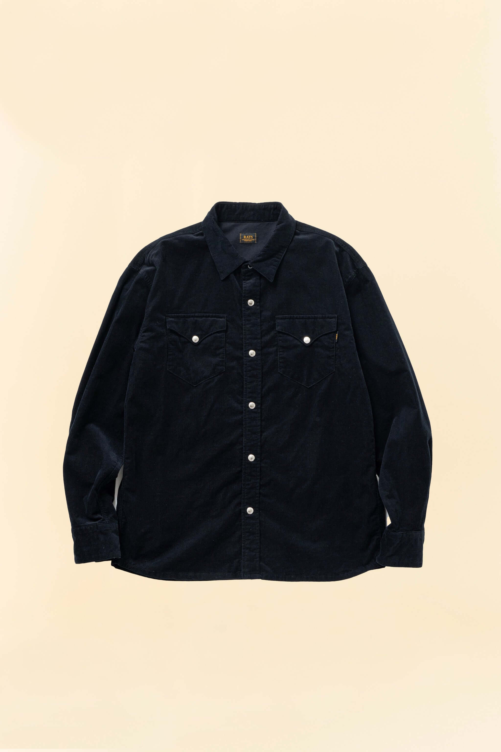 Rats Corduroy Shirt - Black