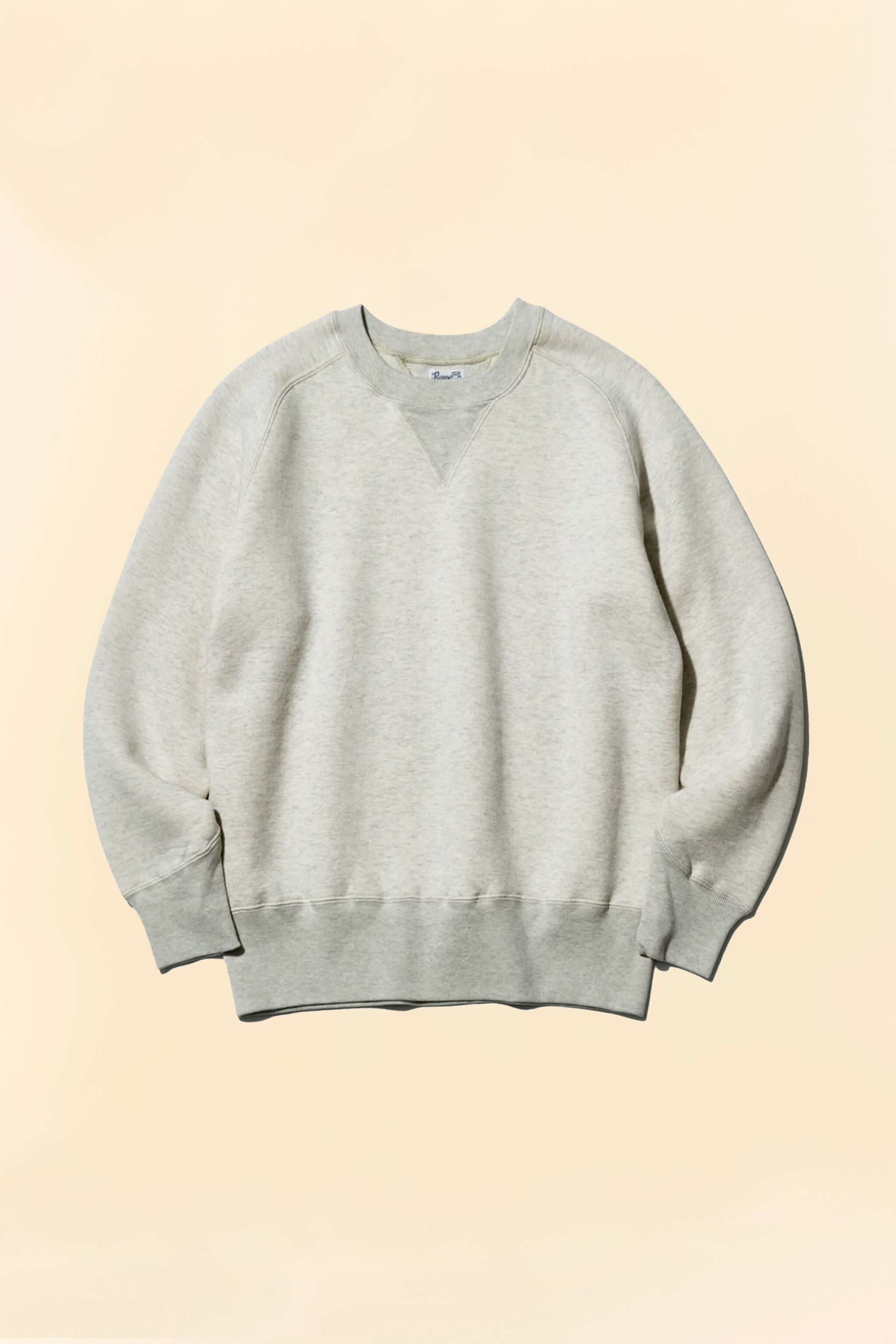 Pherrow’s Loopwheel Raglan Sweatshirt - Heather Grey