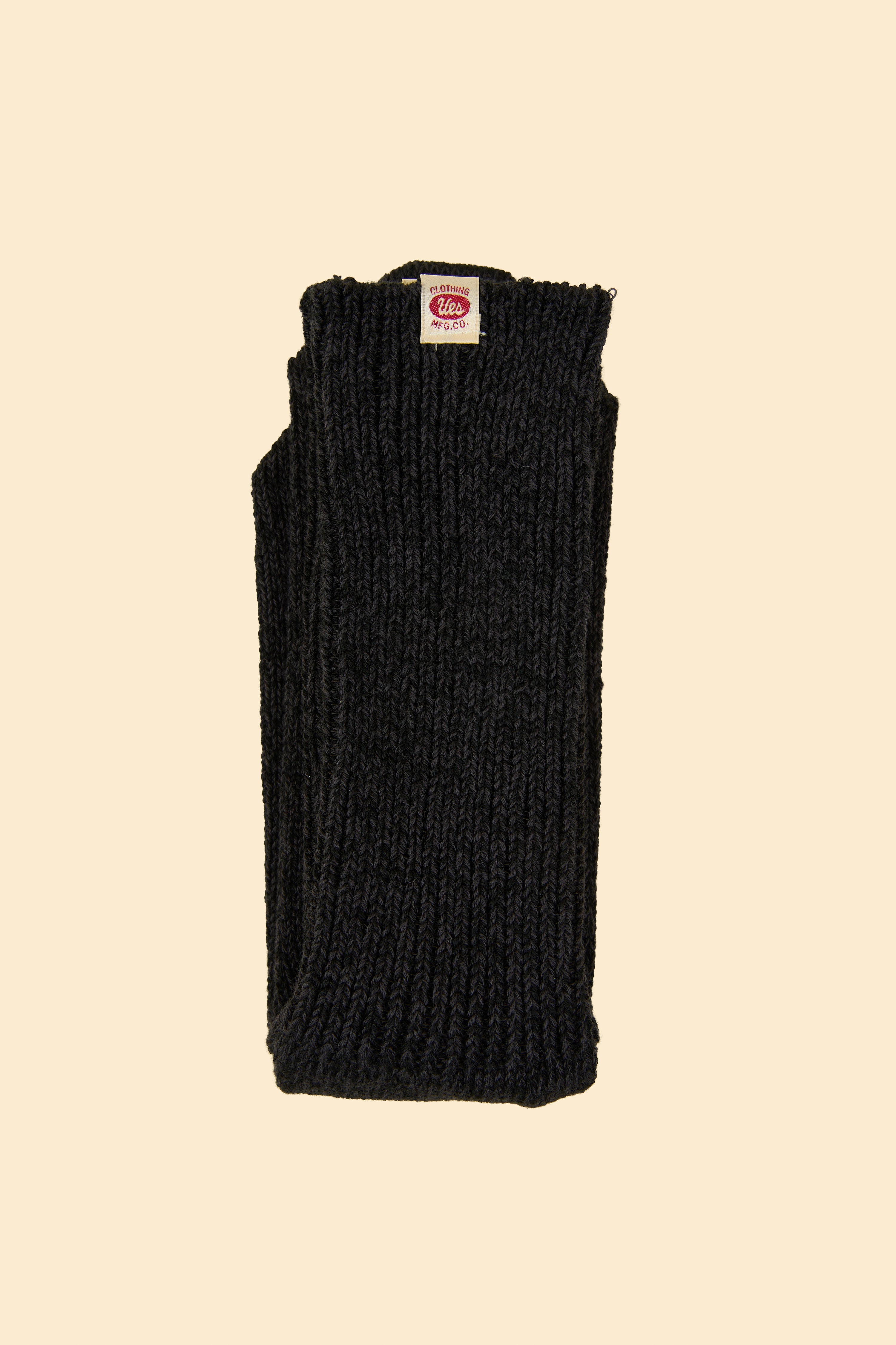 UES Melange Crew Length Socks - Black
