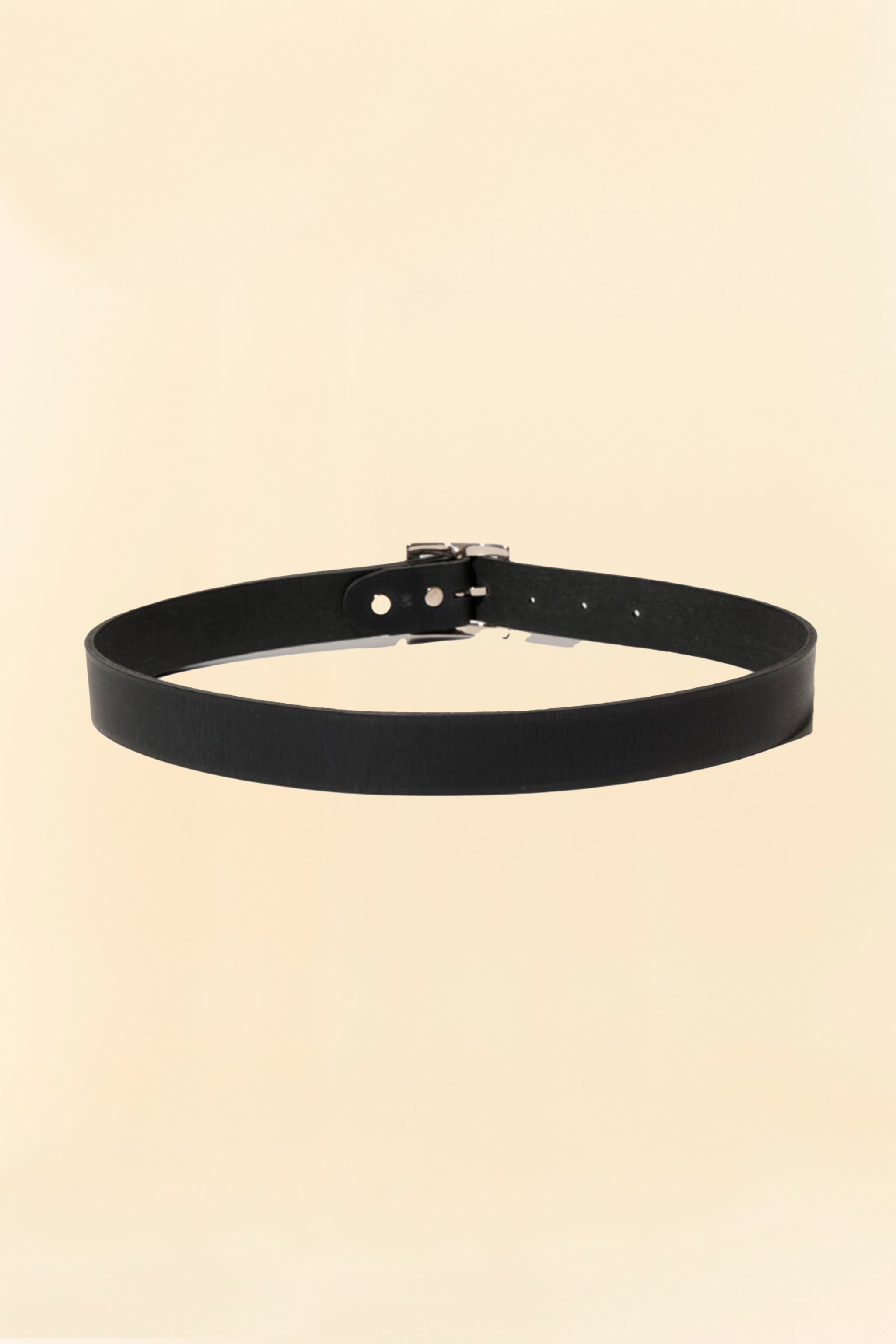 Radiall Rhodes Leather Belt - Black