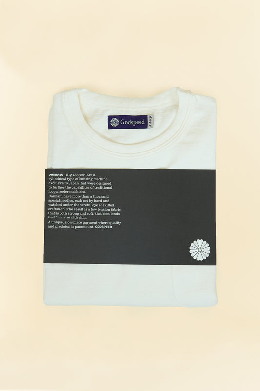 Godspeed Heavyweight Daimaru 10oz Pocket T-Shirt - Natural