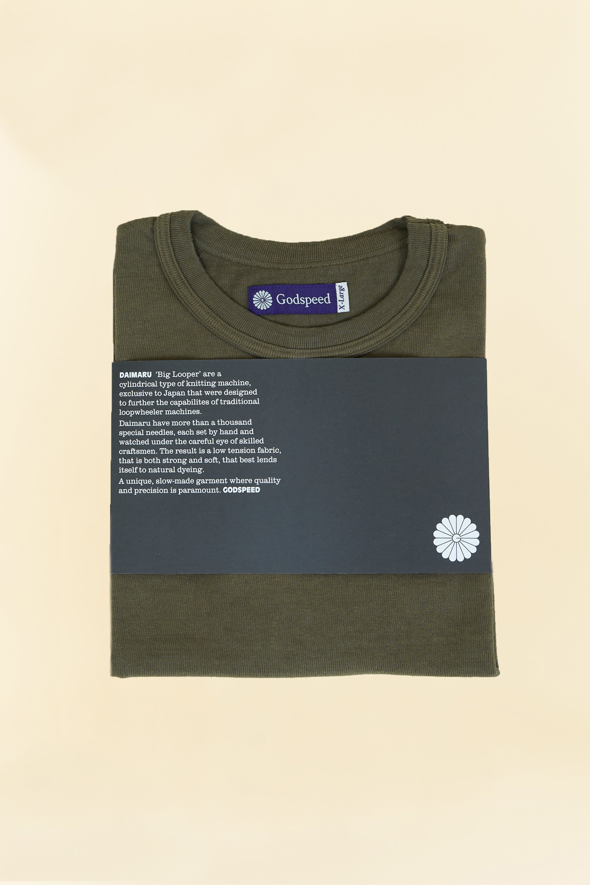Godspeed Heavyweight Loopwheel 10oz T-Shirt - Olive