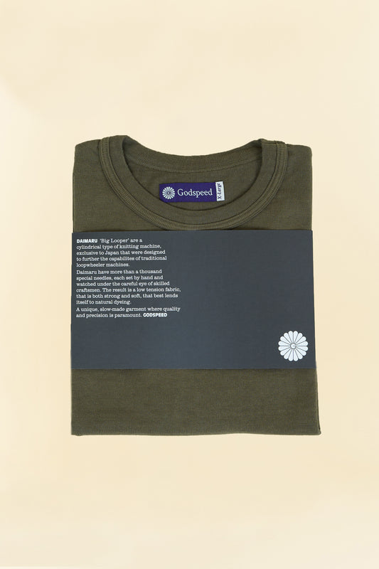 Godspeed Heavyweight Daimaru 10oz T-Shirt - Olive