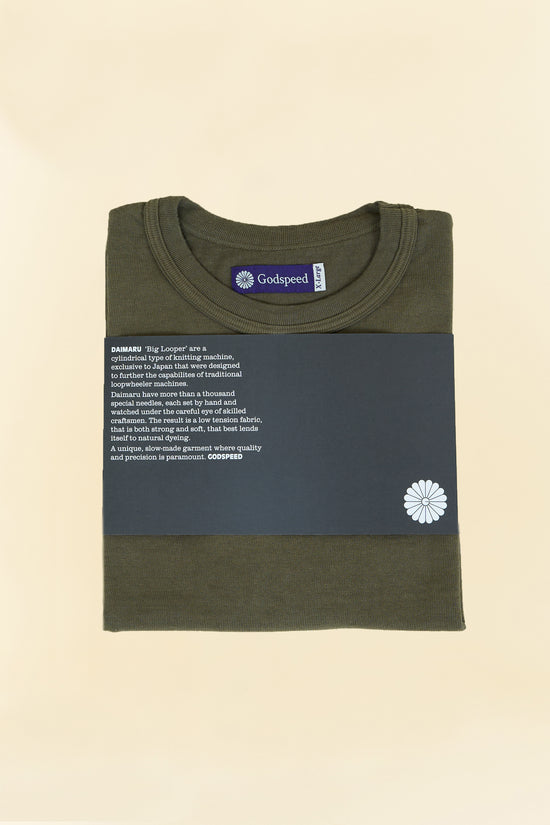 Godspeed Heavyweight Loopwheel 10oz T-Shirt - Olive