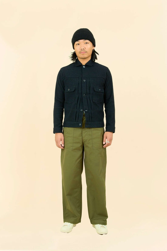 Japan Blue Jeans Sashiko Type 2 Jacket - Black