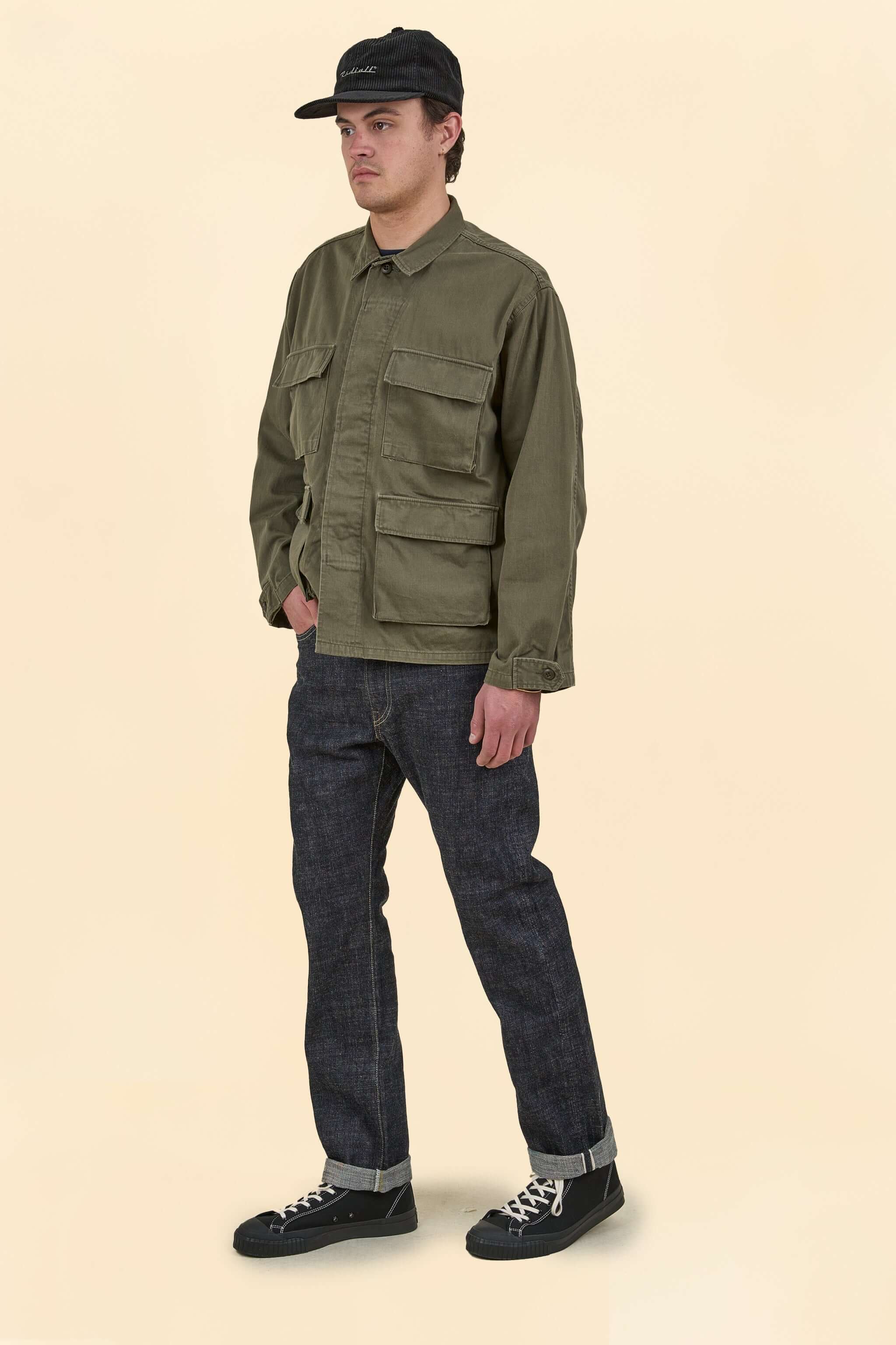 FOB Factory F147 Slim Straight Selvedge Denim - I4oz.