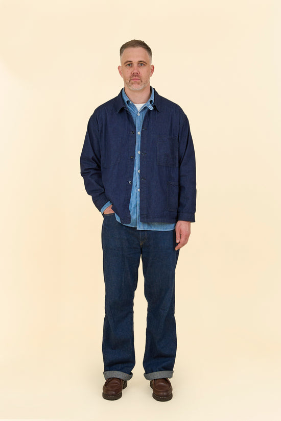 POST O'ALLS USMC 1930s Utility Jacket - Dark Indigo