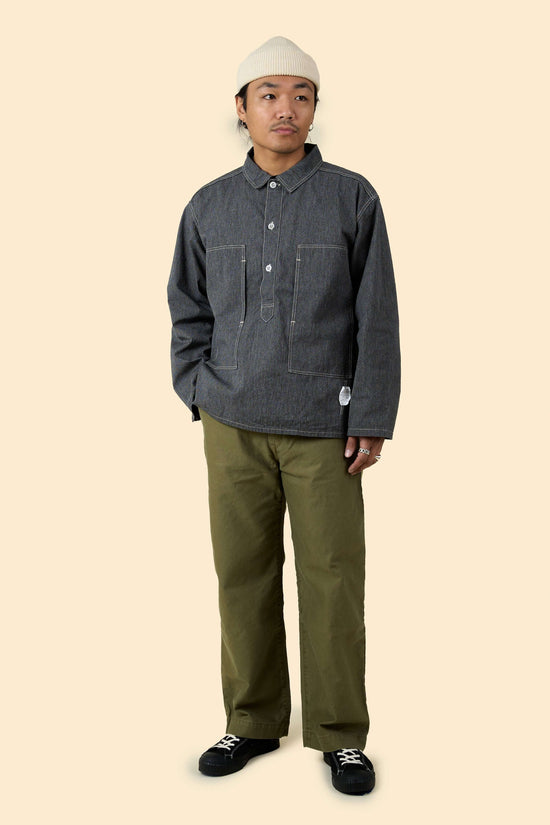 TCB Jeans Catface Pullover Shirt - Black