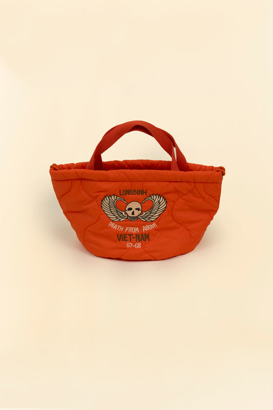 Pherrow's Skull Quilted Bag-  Orange