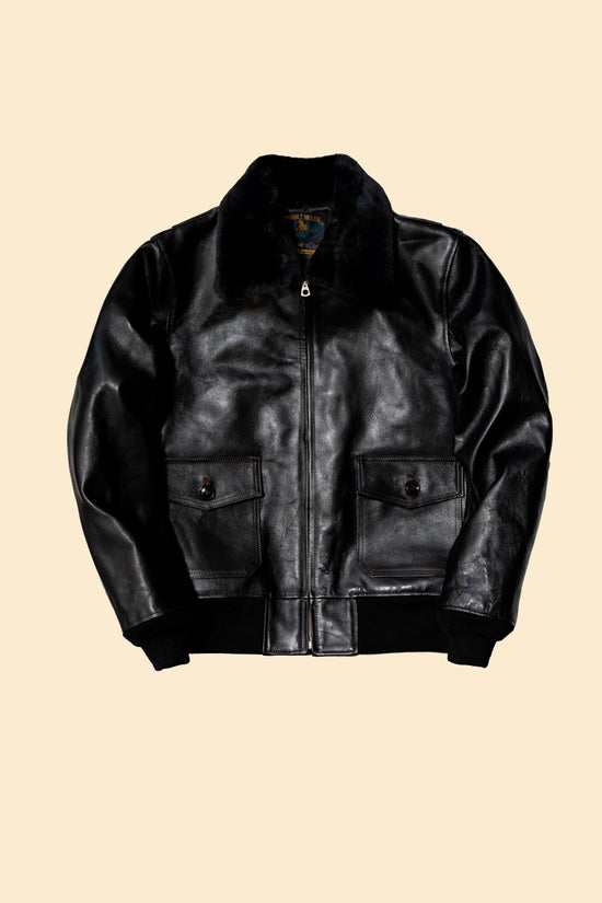 Double Helix Type G-1 Leather Flight Jacket