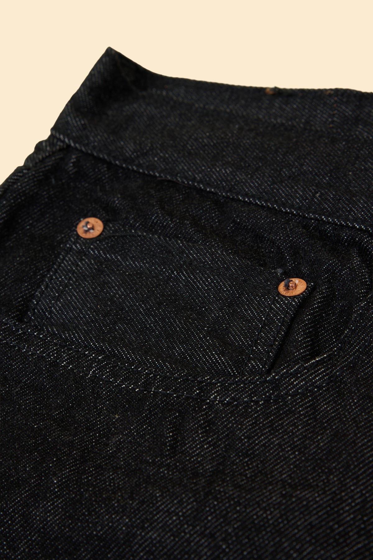 Radiall Kustom 350B Straight Fit Jeans - Deep Black