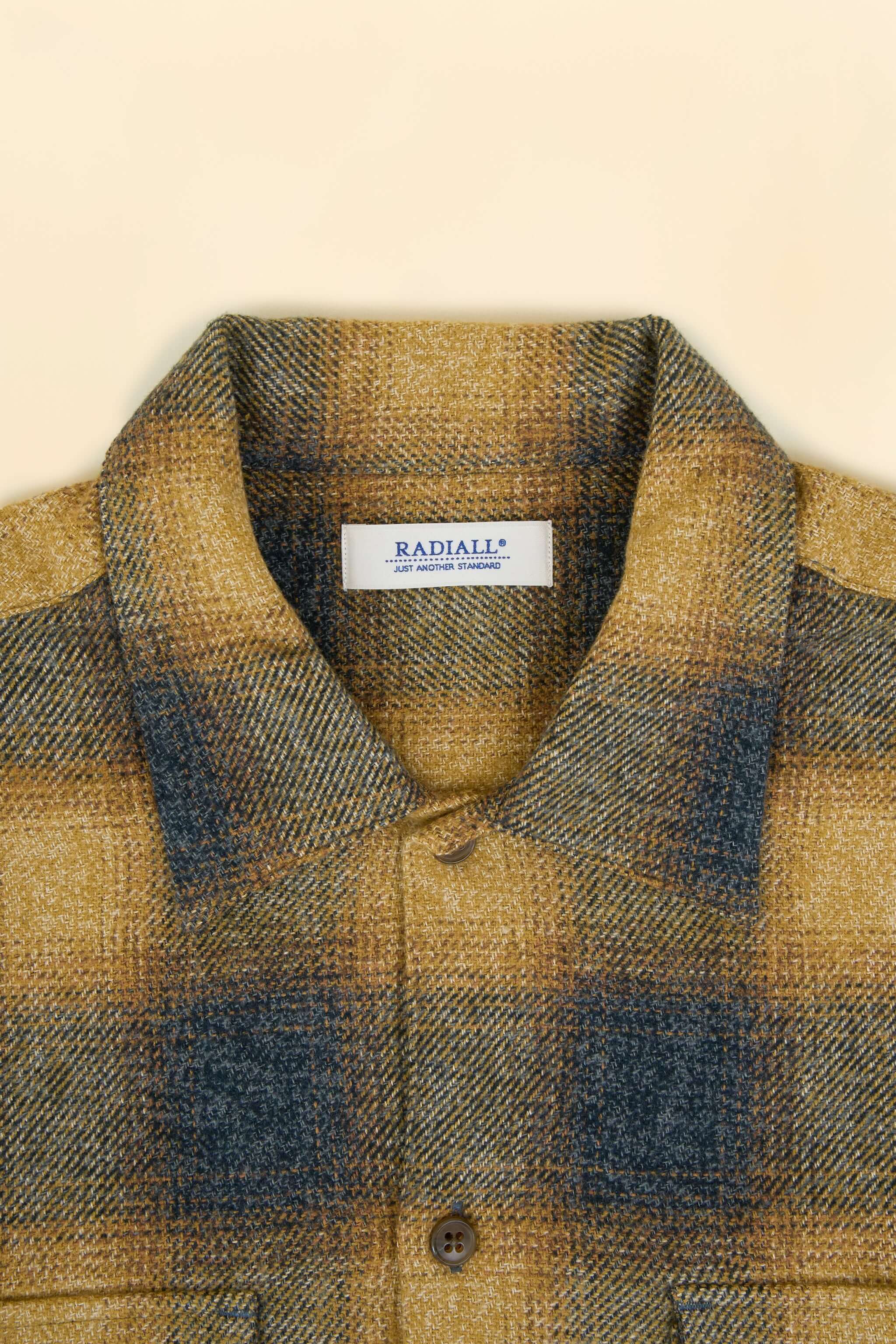 Radiall Shore Open-Collared Shirt - Yellow