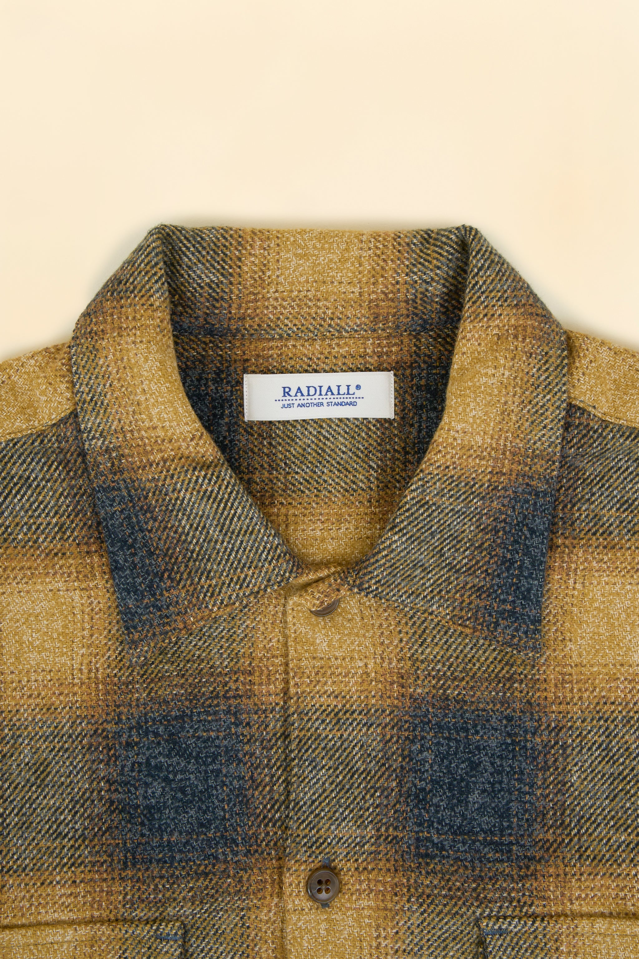 Radiall Shore Open-Collared Shirt - Yellow