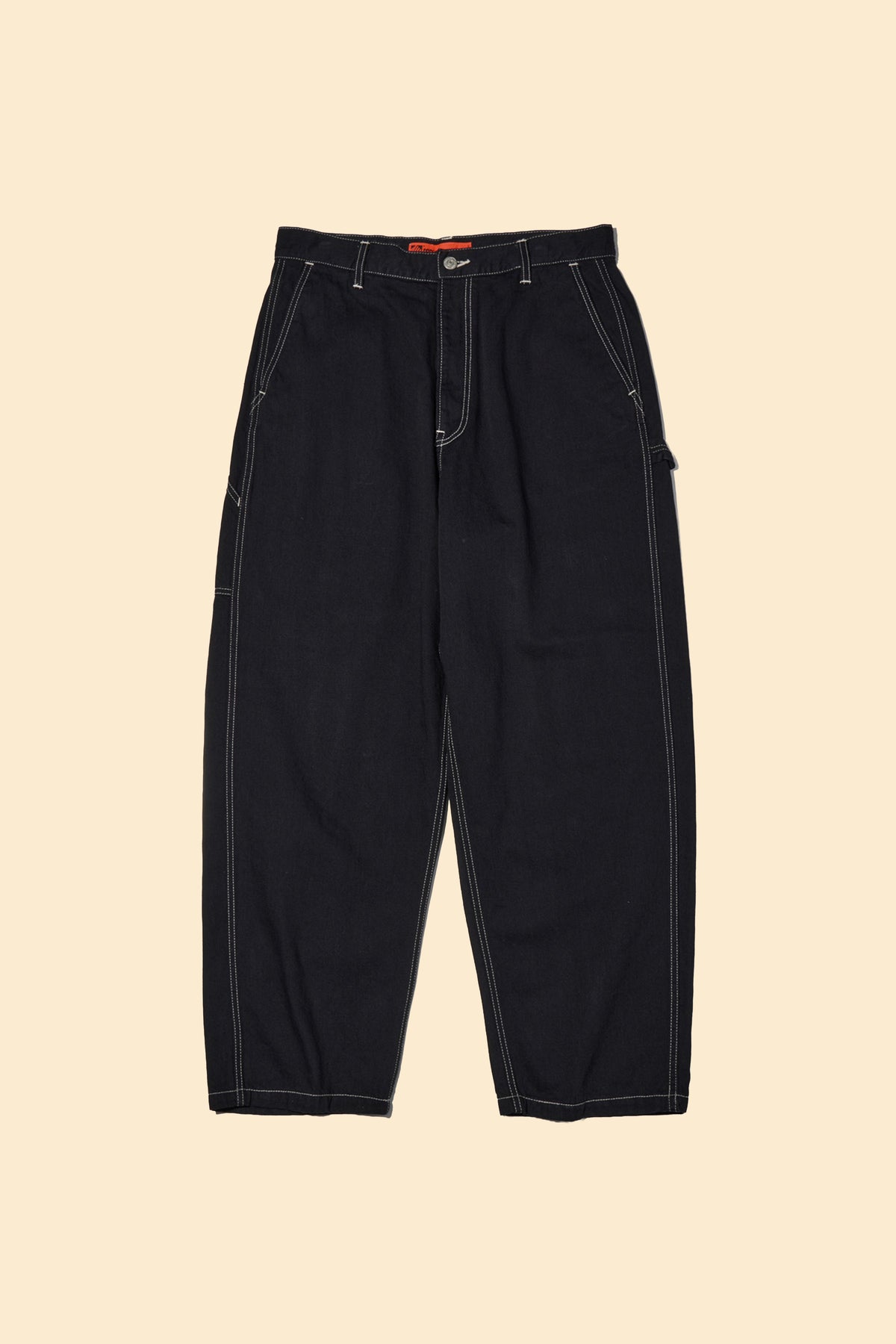 Radiall Chev Wide Fit Carpenter Pants - Black