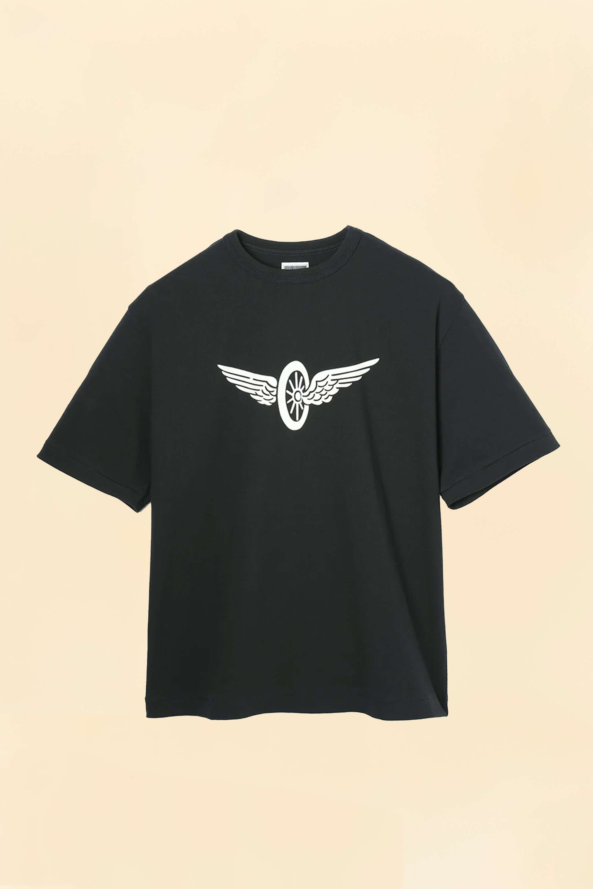 Wearmasters Flying Wheel T-Shirt - Black