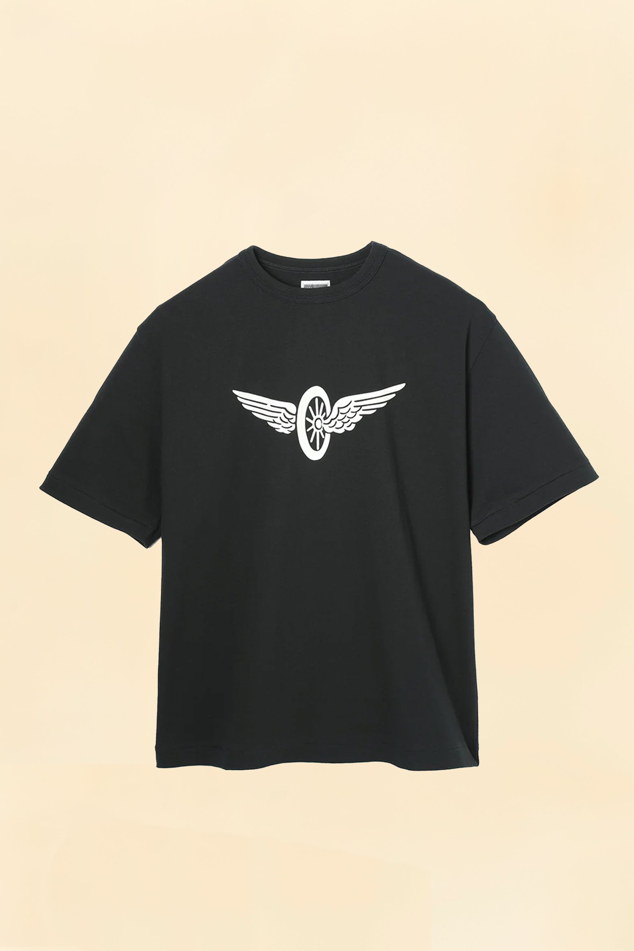 Wearmasters Flying Wheel T-Shirt - Black