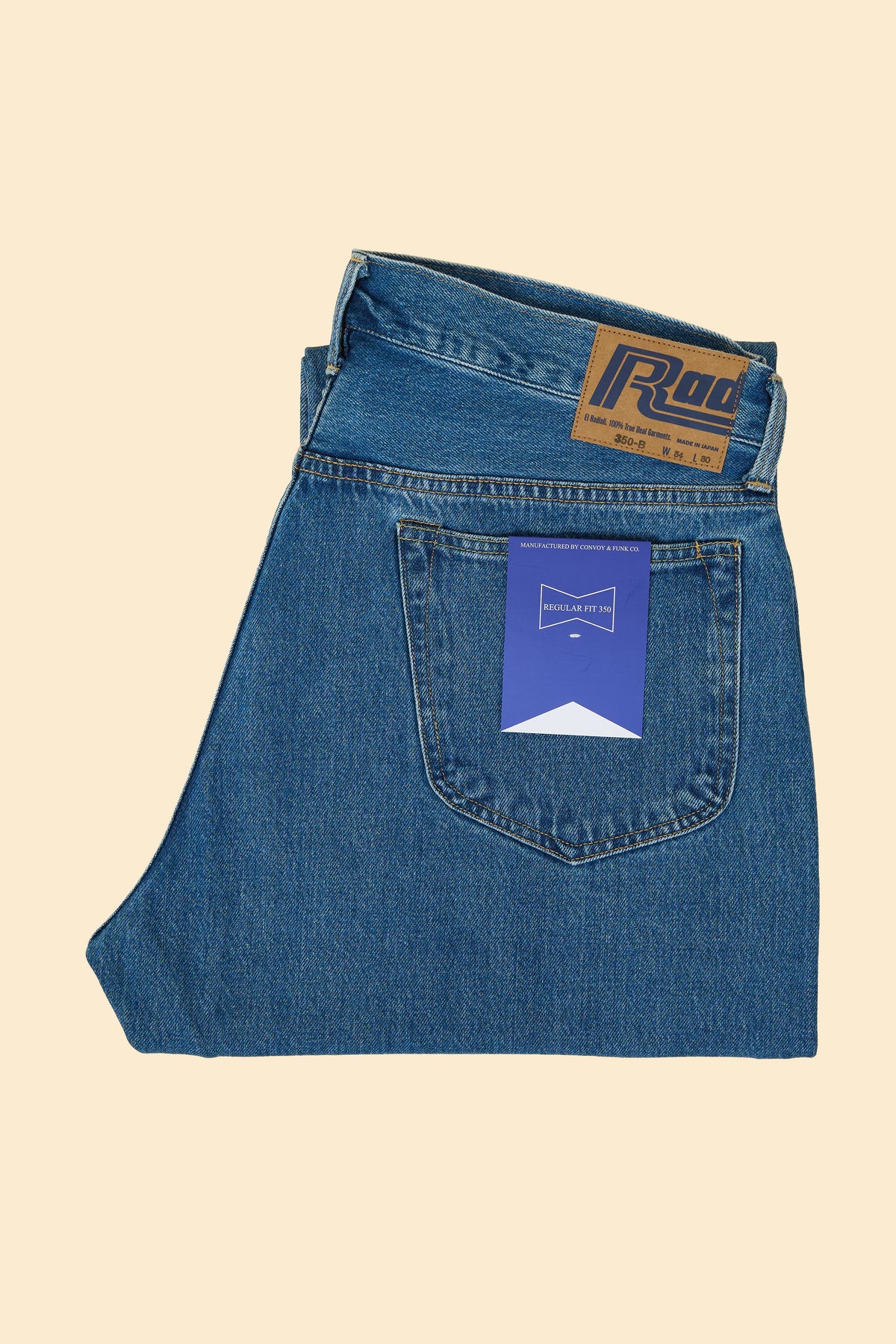 Radiall Kustom 350B Straight Fit Jeans - Light Indigo