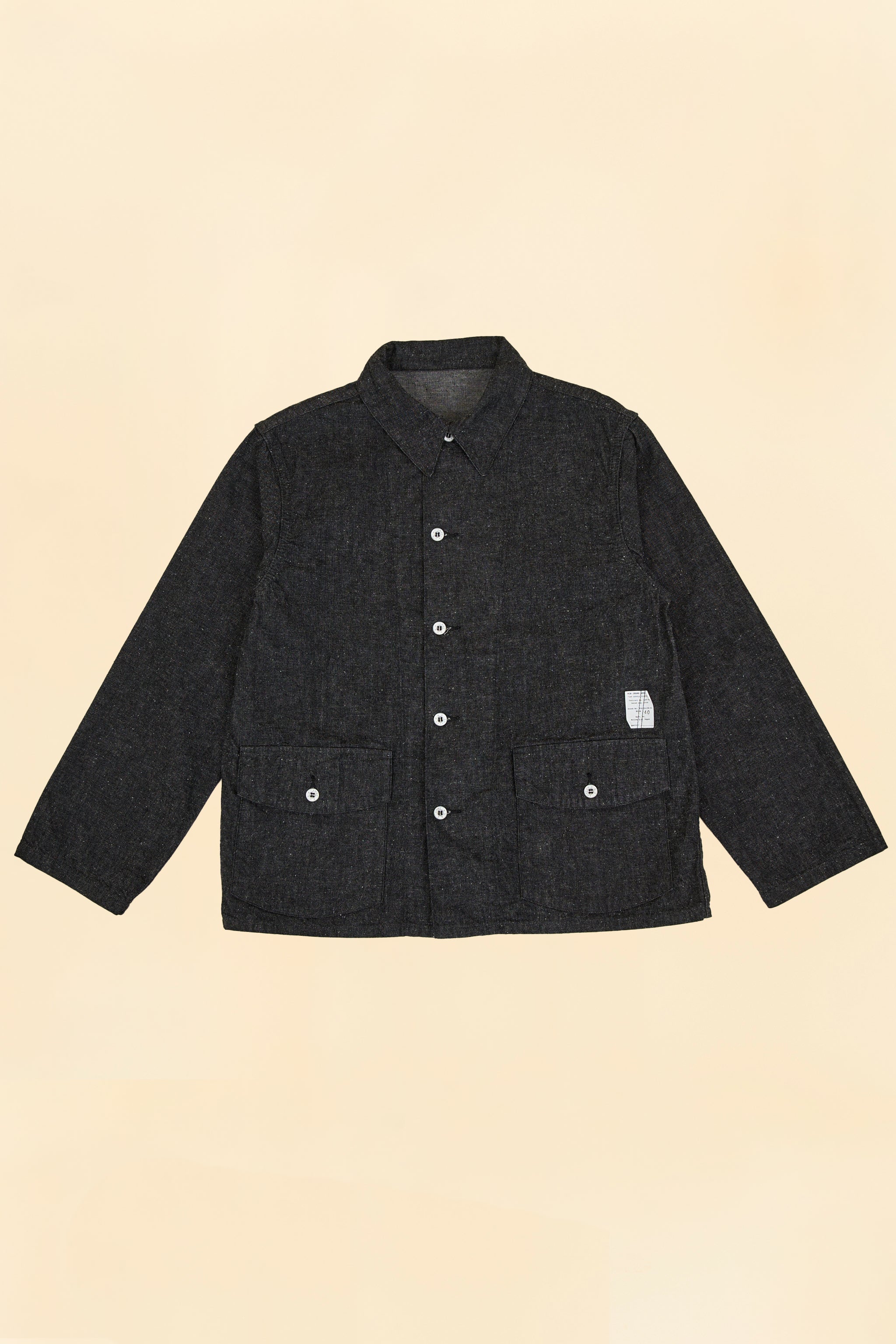 TCB Catface Jacket 10.2oz Denim - Black