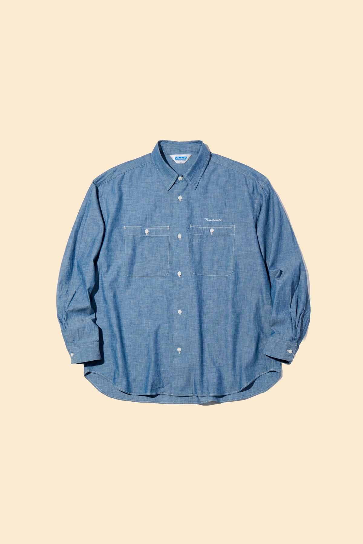 Radiall Powerglide Long Sleeve Shirt - Indigo