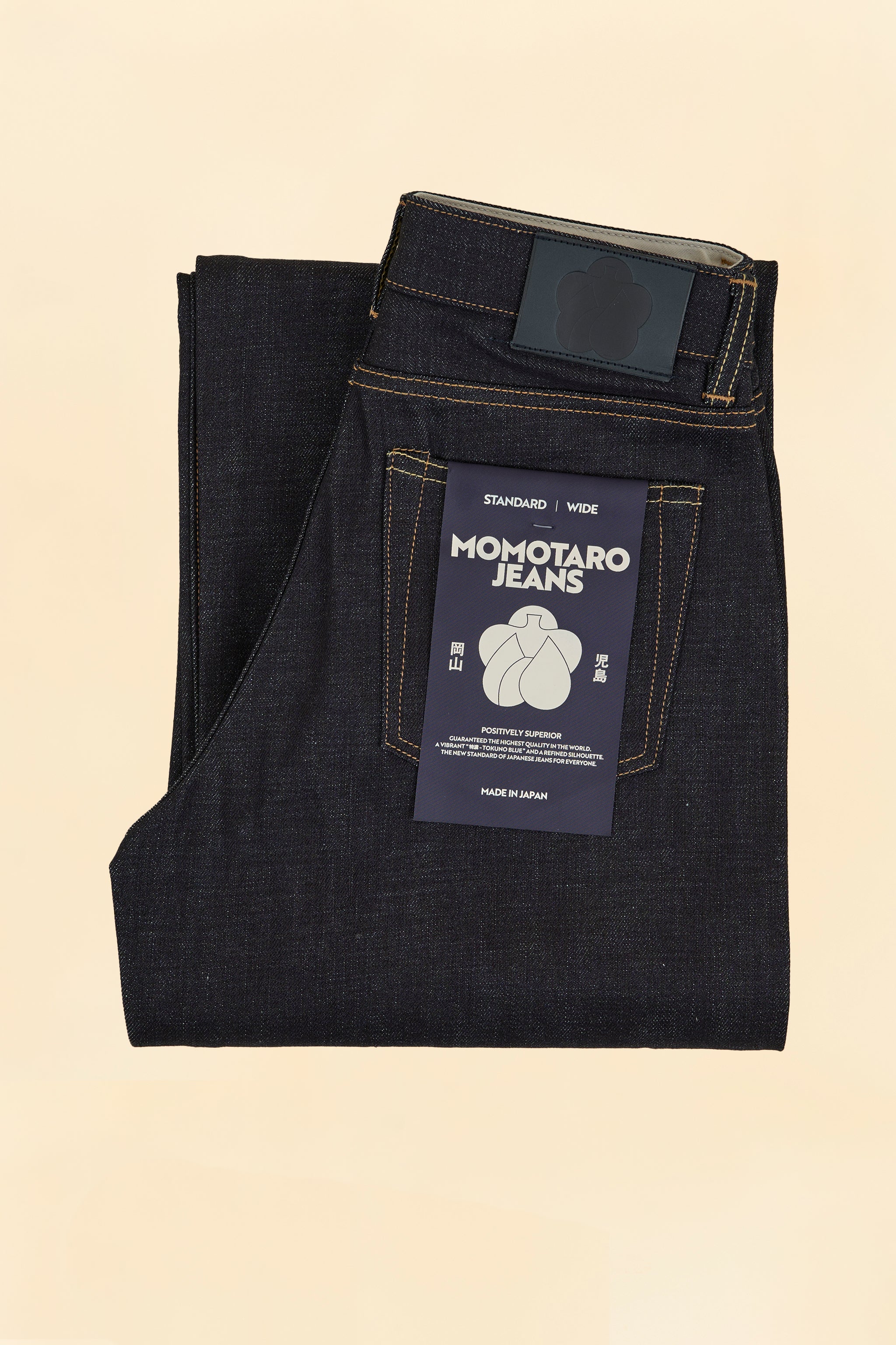 Women's MOMOTARO JEANS #410 Standard Wide Denim - 14.7oz