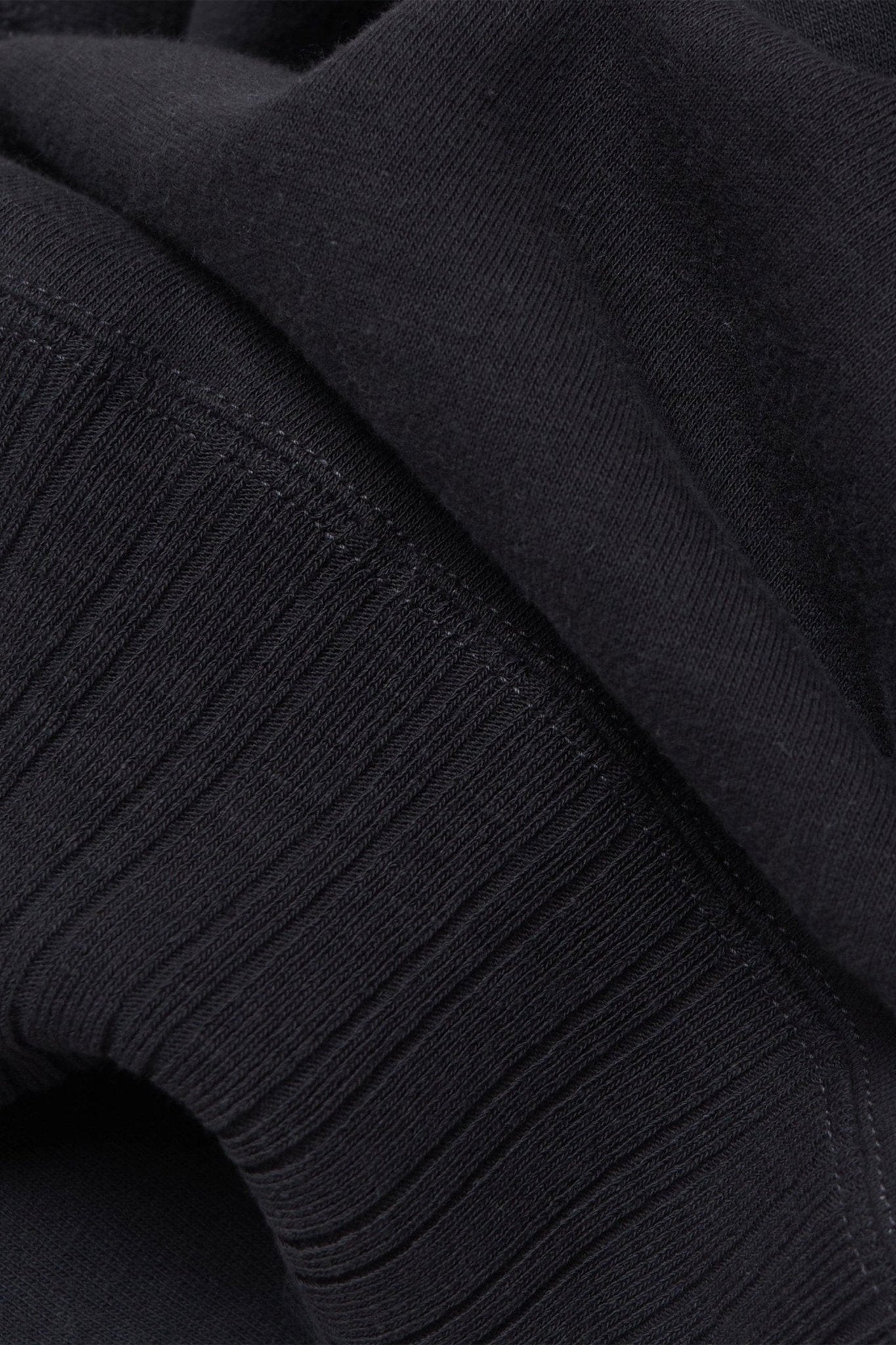 Godspeed Tsuriami Loopwheel Cotton Sweatshirt - Black -Godspeed - URAHARA