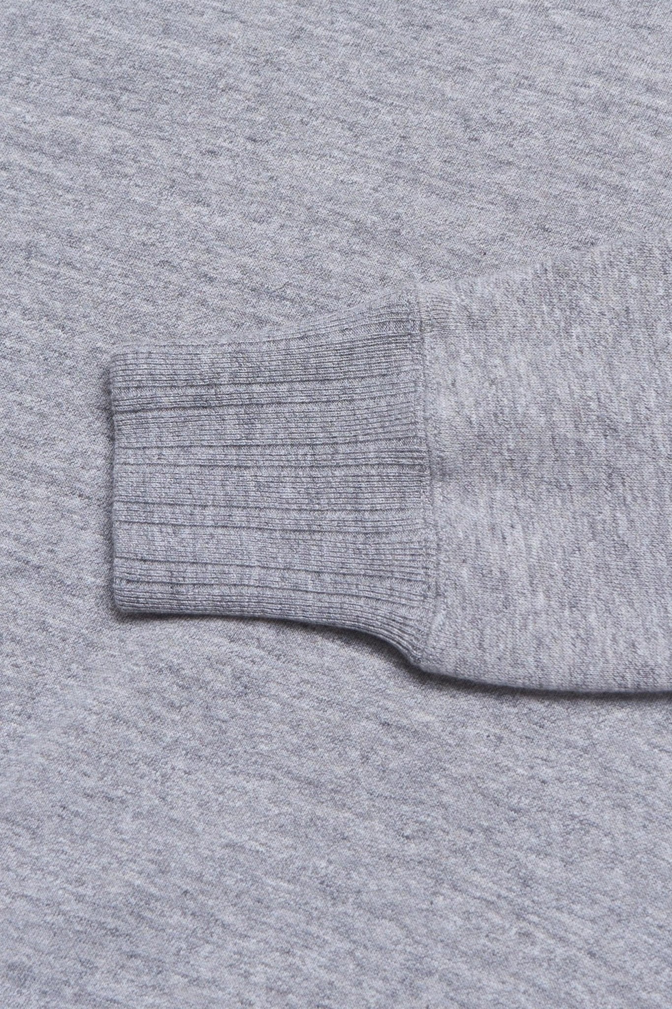Godspeed Tsuriami Loopwheel Cotton Sweatshirt - Grey -Godspeed - URAHARA