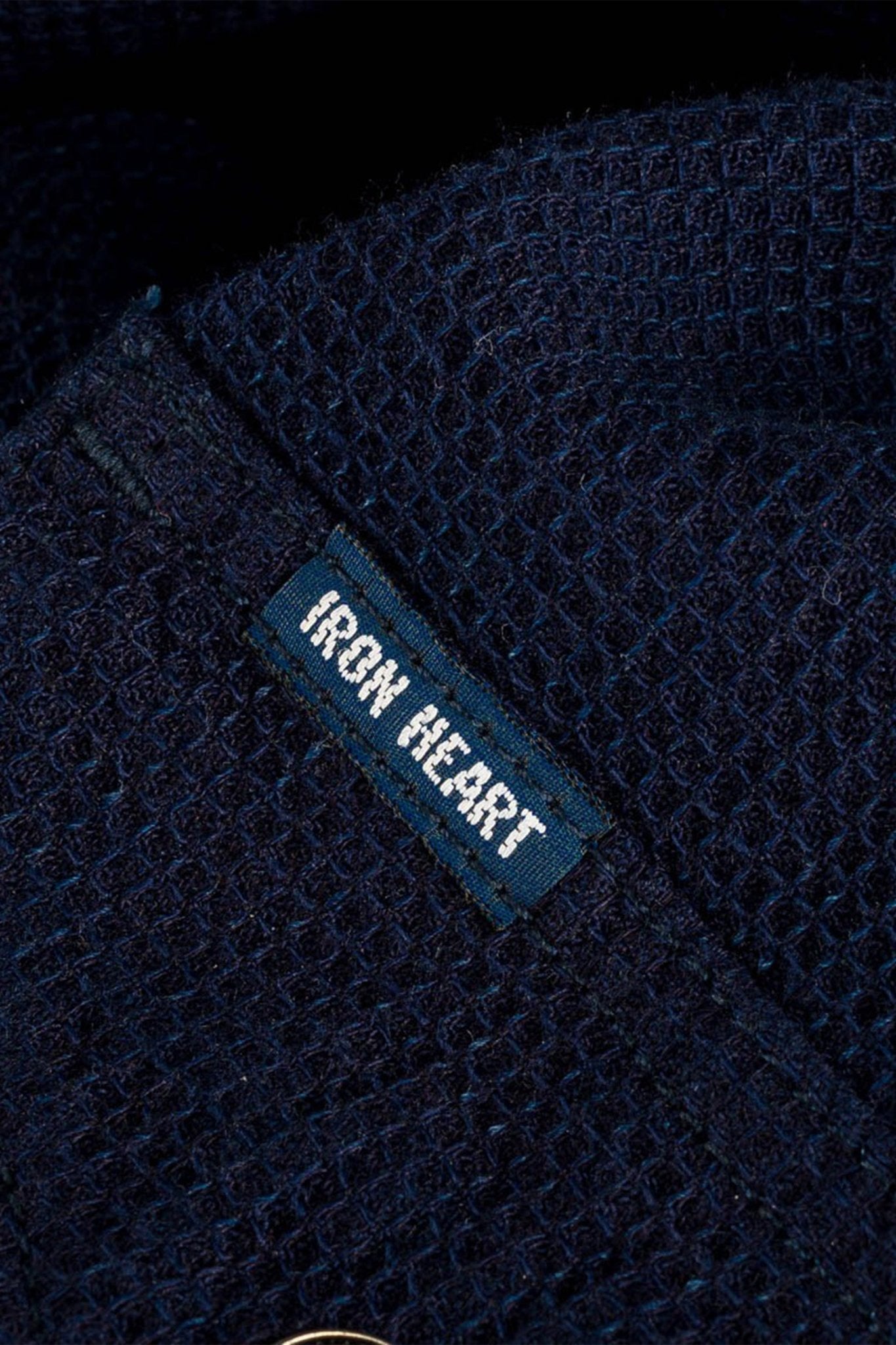 Iron Heart 5oz Selvedge Dobby Cloth Western Shirt - Indigo - Iron Heart - URAHARA
