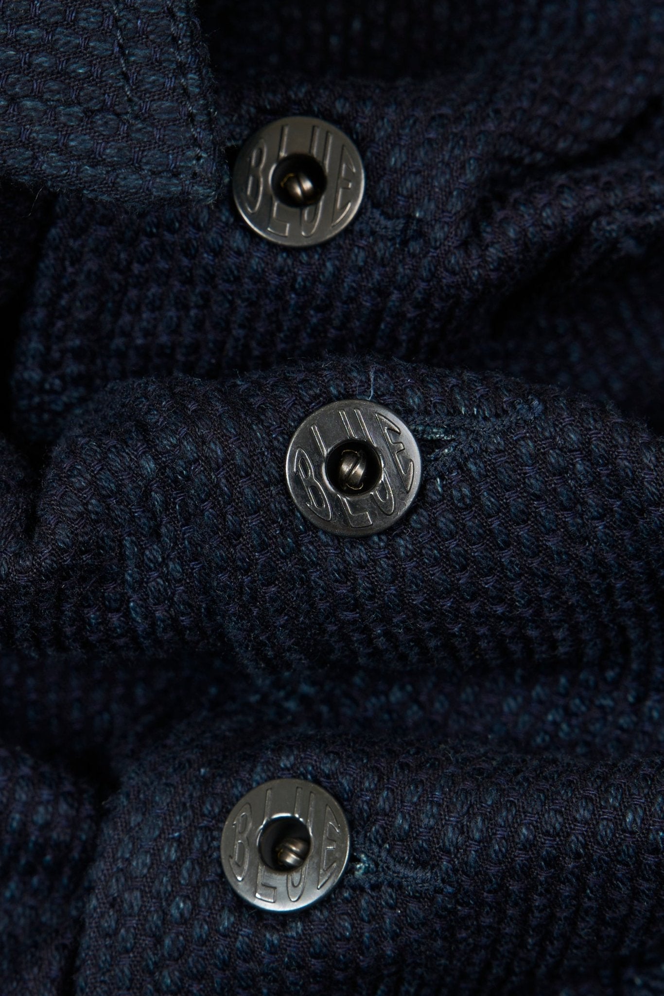 Japan Blue 11oz Sashiko Chore Coat - Indigo - Japan Blue - URAHARA