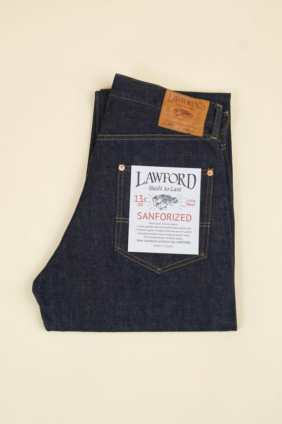Lawford Lot.203 Five Pocket Denim Pants - 13.5oz