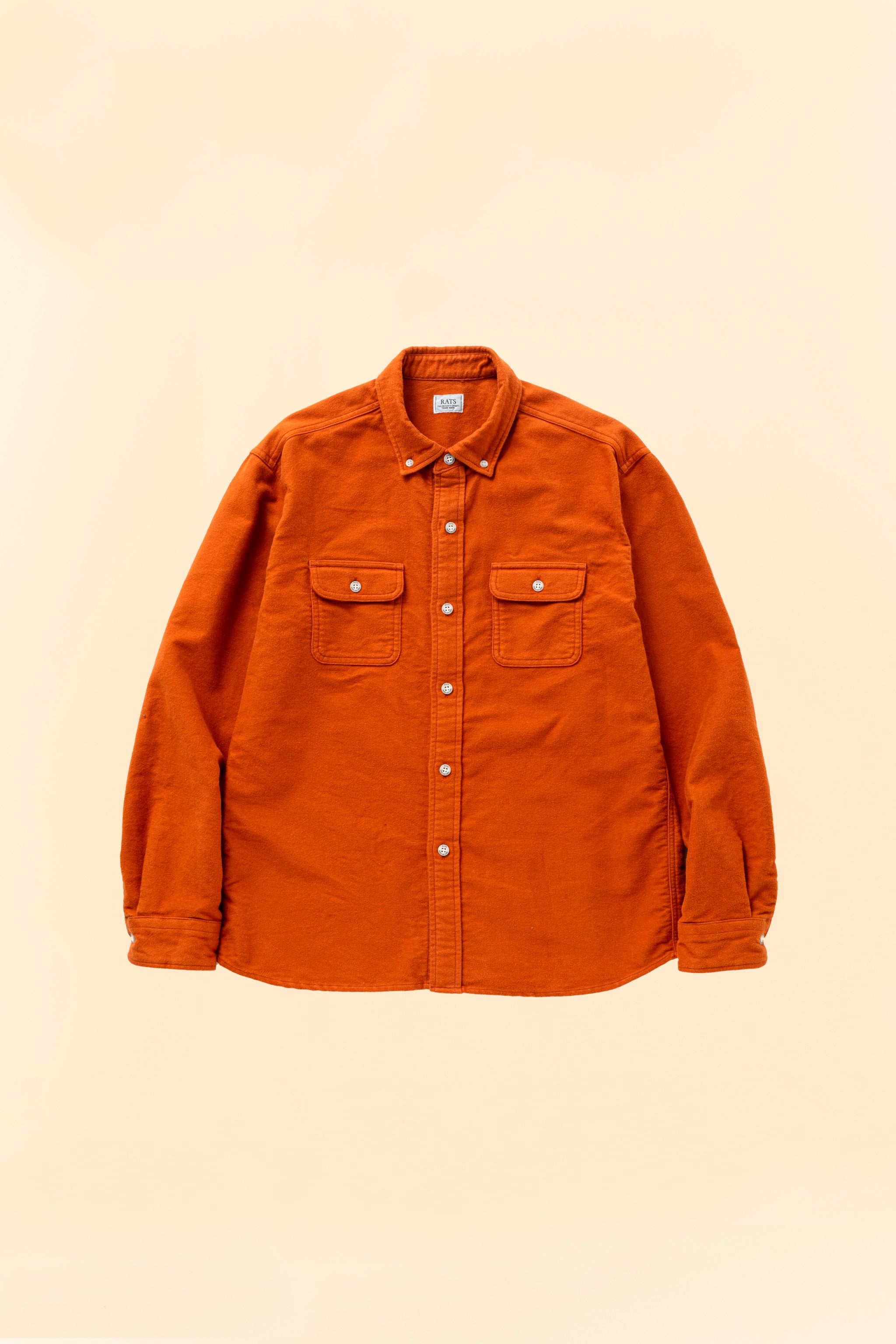 Rats Moleskin B.D Shirt - Orange