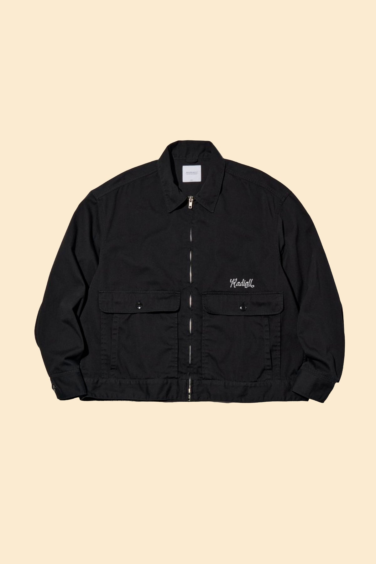 Radiall Motive Zip Up Jacket - Black