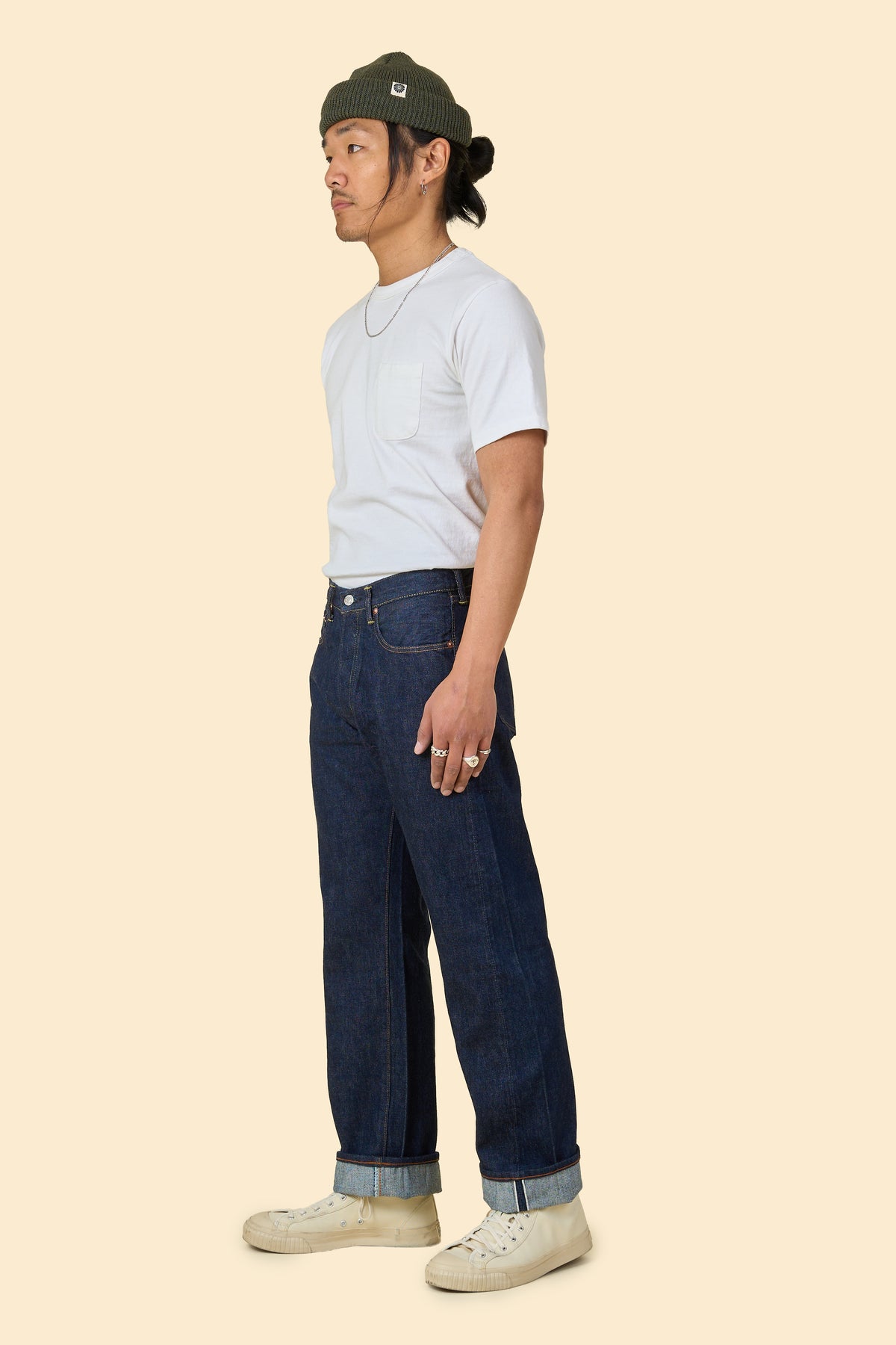 TCB Jeans 50's XX Mid Rise Straight Denim - 13.5oz