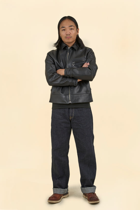 Rats 30's Leather Sports Jacket