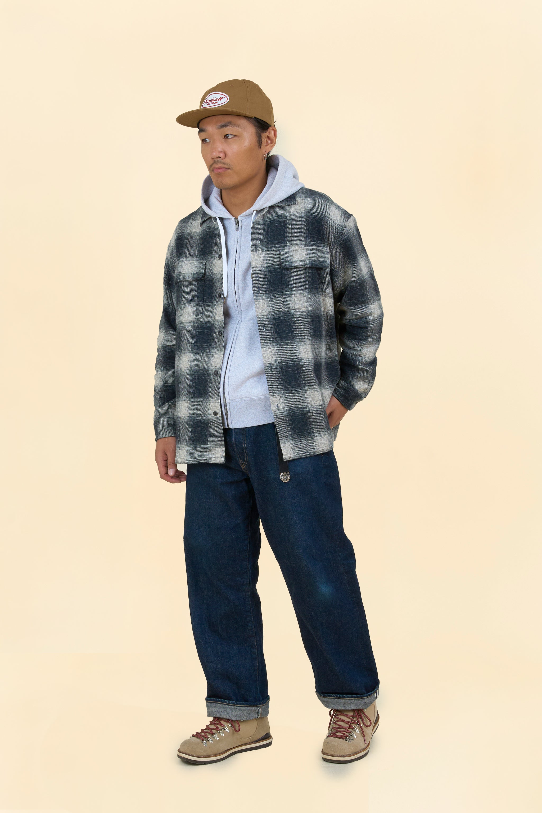 Radiall Shore Open-Collared Shirt - Black