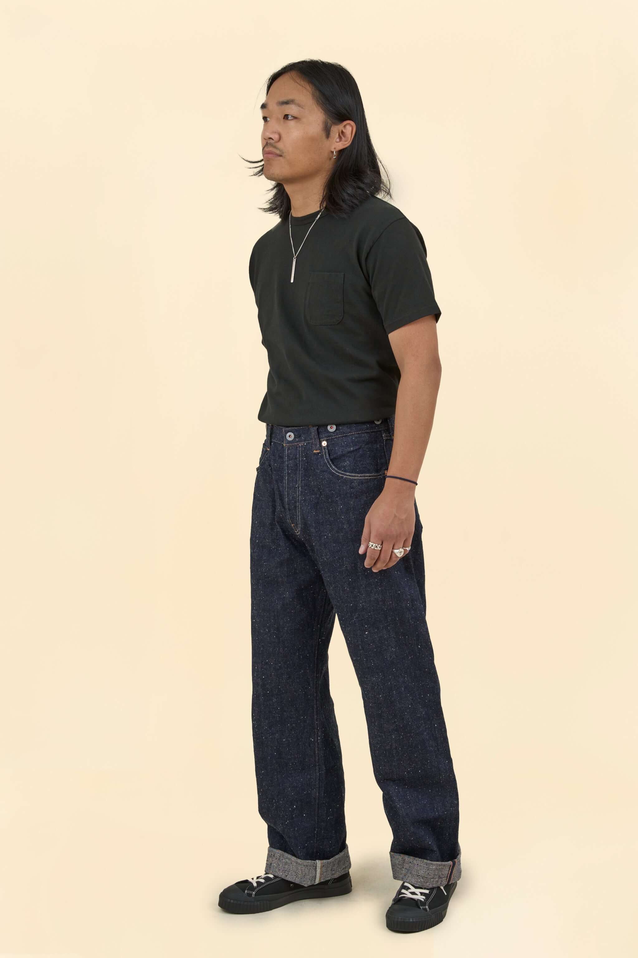 Graph Zero Heritage Nep Yarn Denim – 15oz