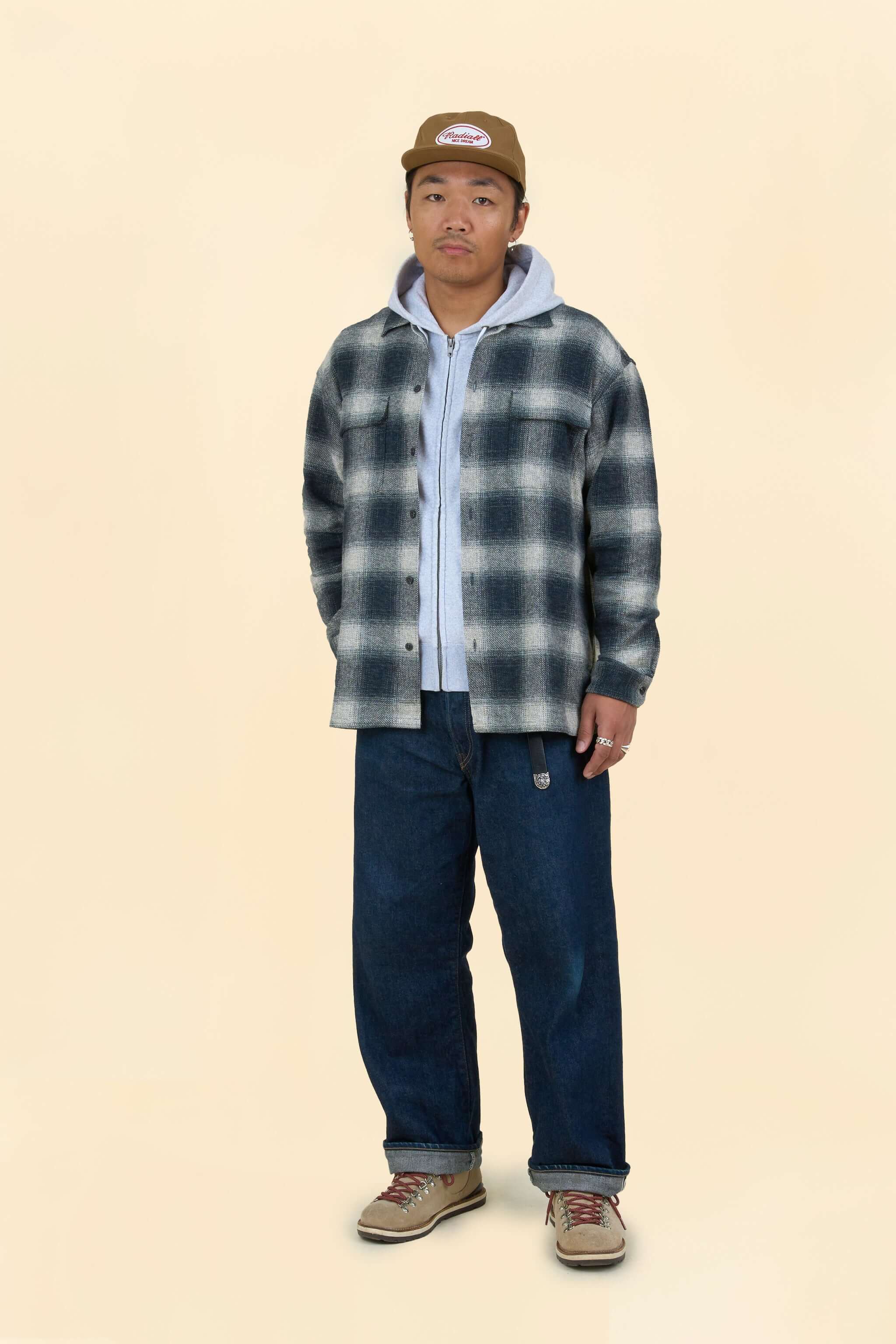 Radiall Shore Open-Collared Shirt - Black
