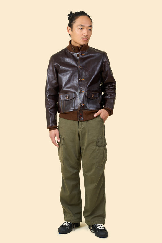 Double Helix Type A-1 Leather Flight Jacket
