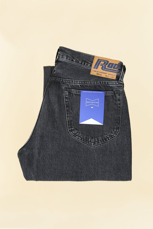 Radiall 350B Straight Fit Denim - Light Black - Radiall - URAHARA