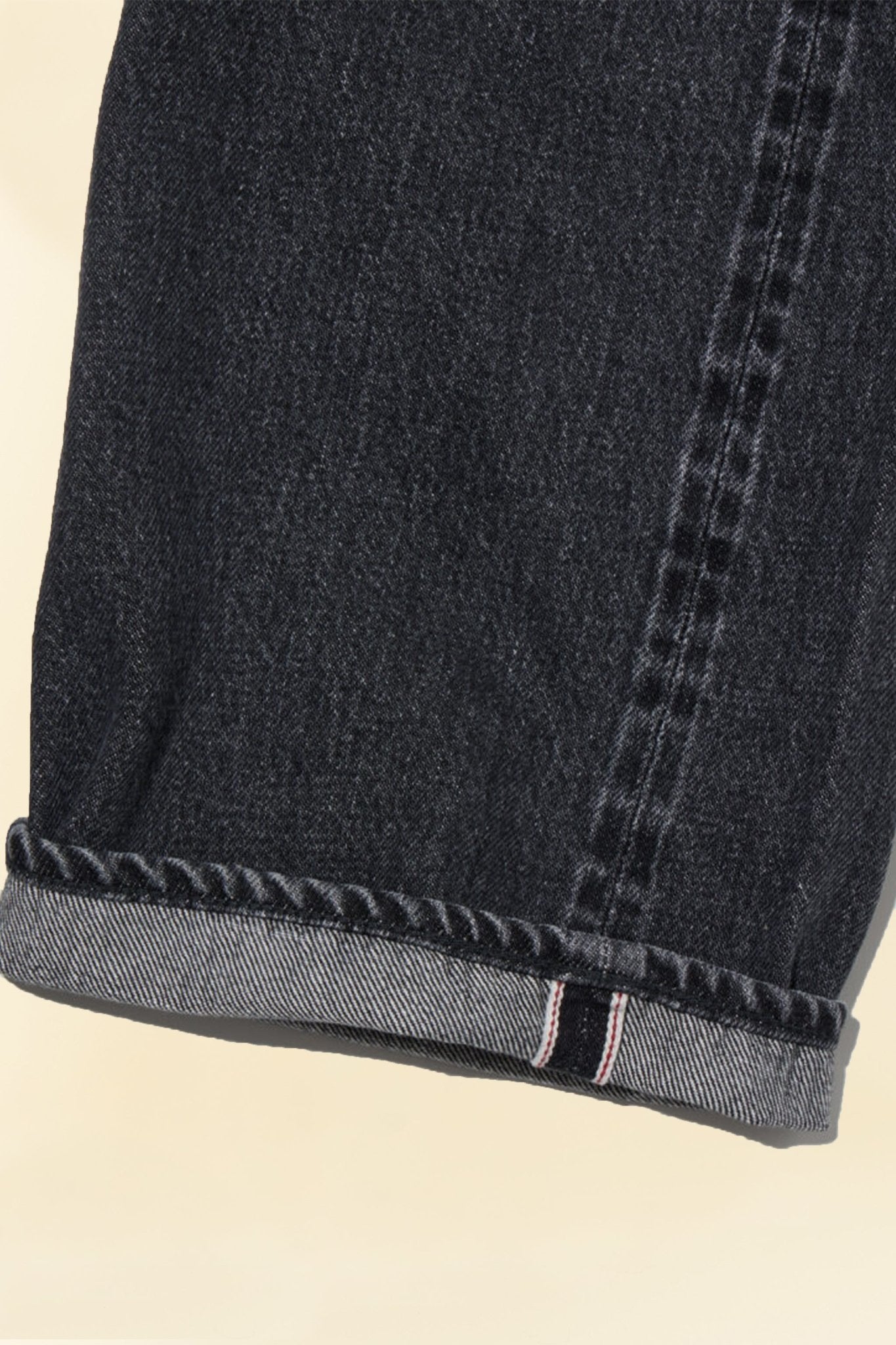 Radiall 350B Straight Fit Denim - Light Black - Radiall - URAHARA