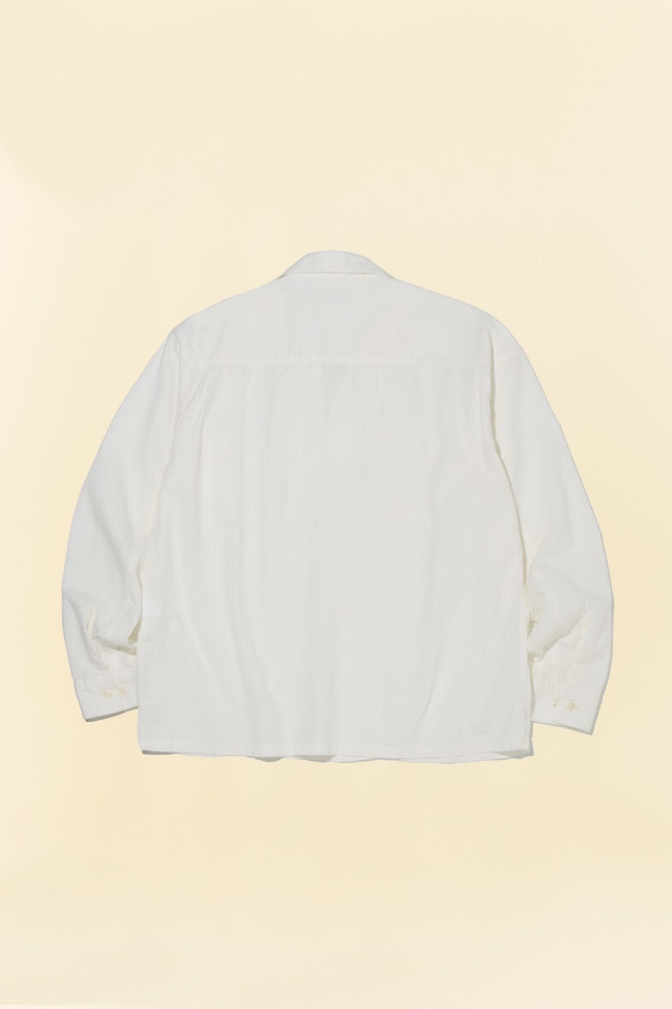 Radiall Oldies Open Collar Shirt - Off White - Radiall - URAHARA
