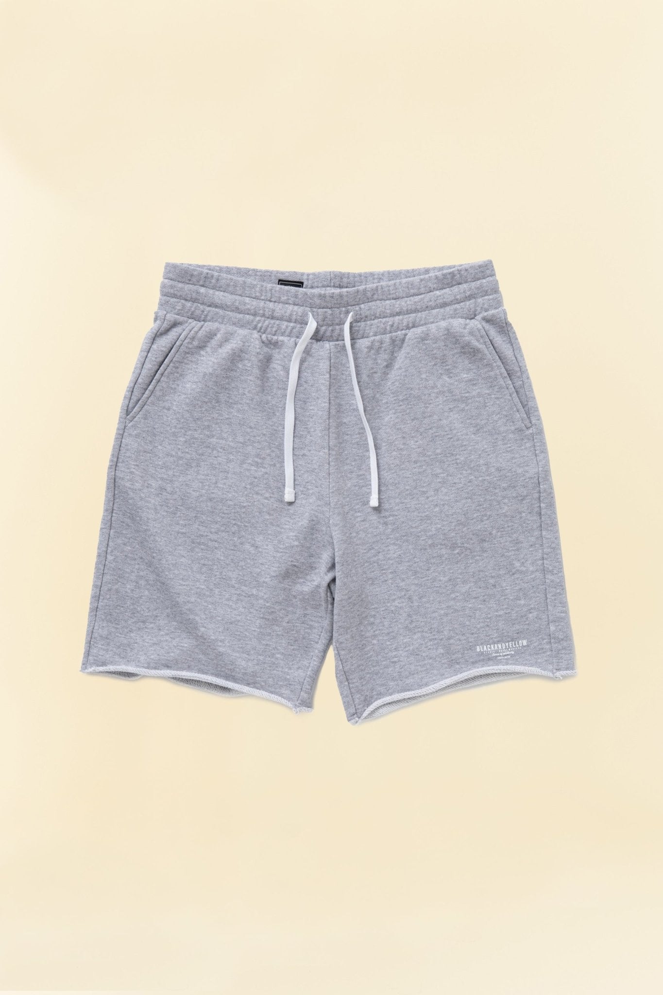 Grey cut off sweat shorts on sale