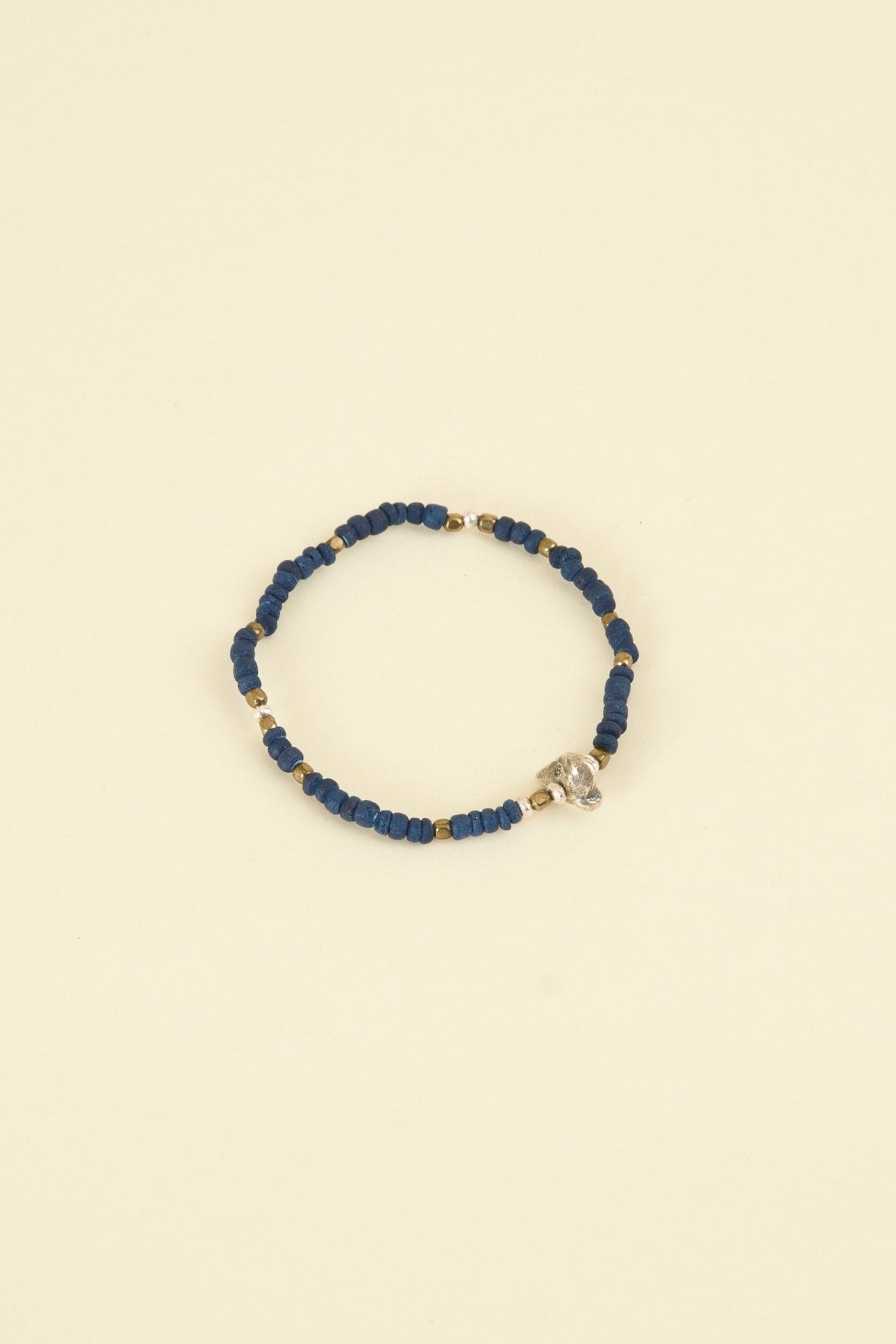 SunKu Indigo Dye Small Beads Bracelet