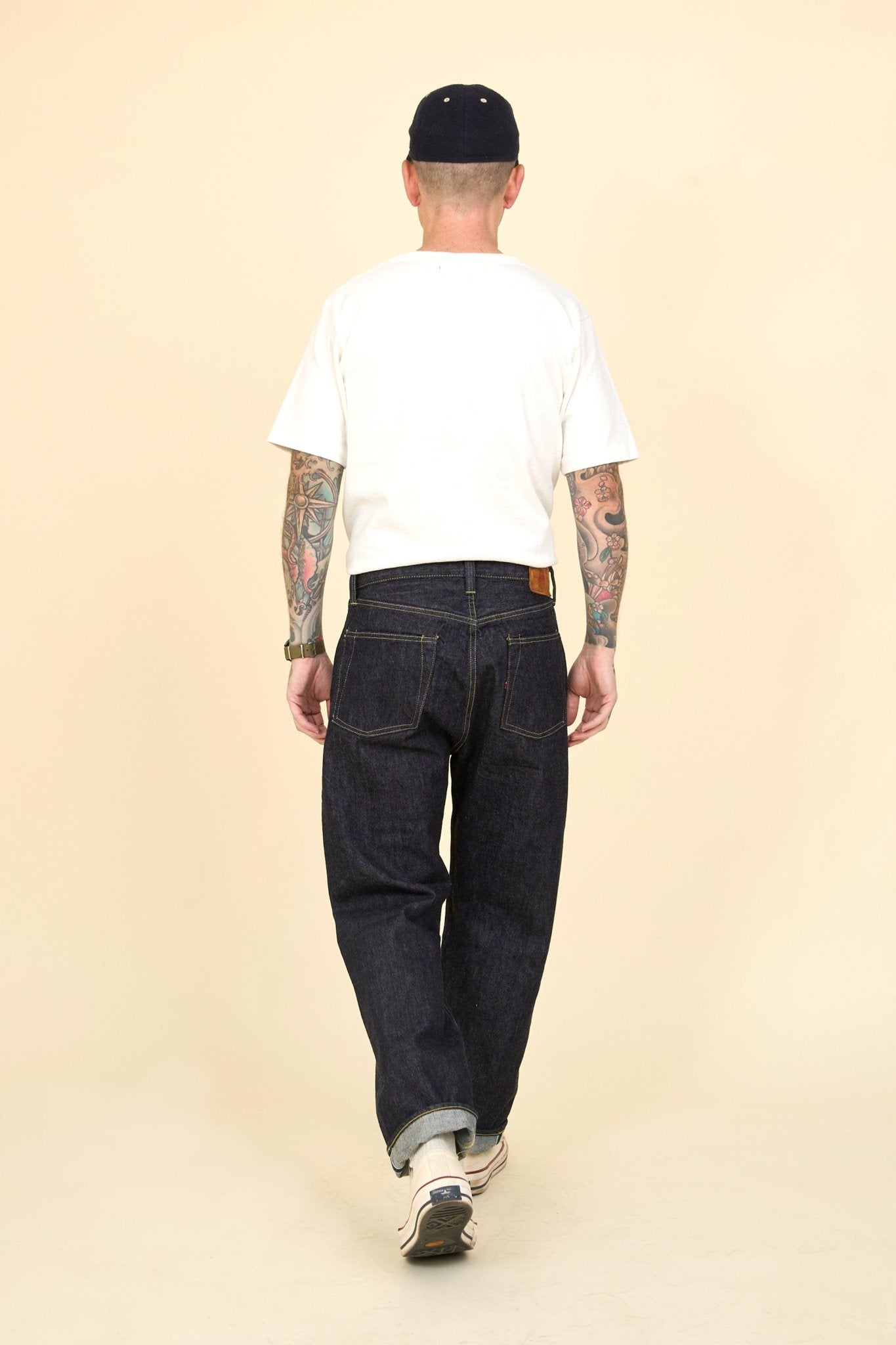 TCB Jeans s40's High Rise Straight Denim - 14oz - TCB Jeans - URAHARA
